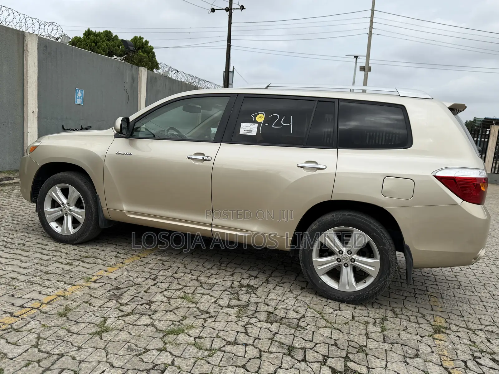 Toyota Highlander Limited 2008 Red