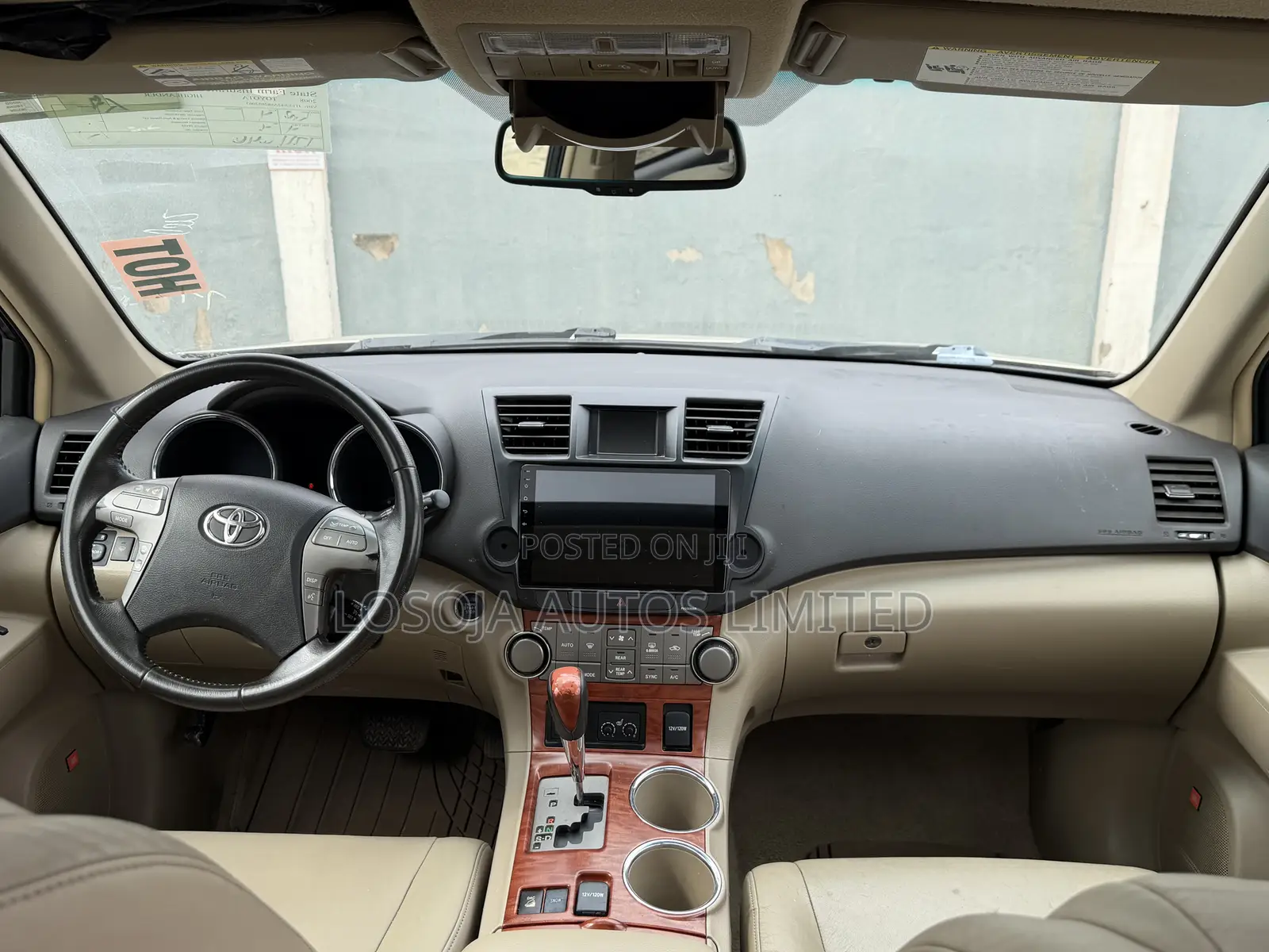 Toyota Highlander Limited 2008 Red