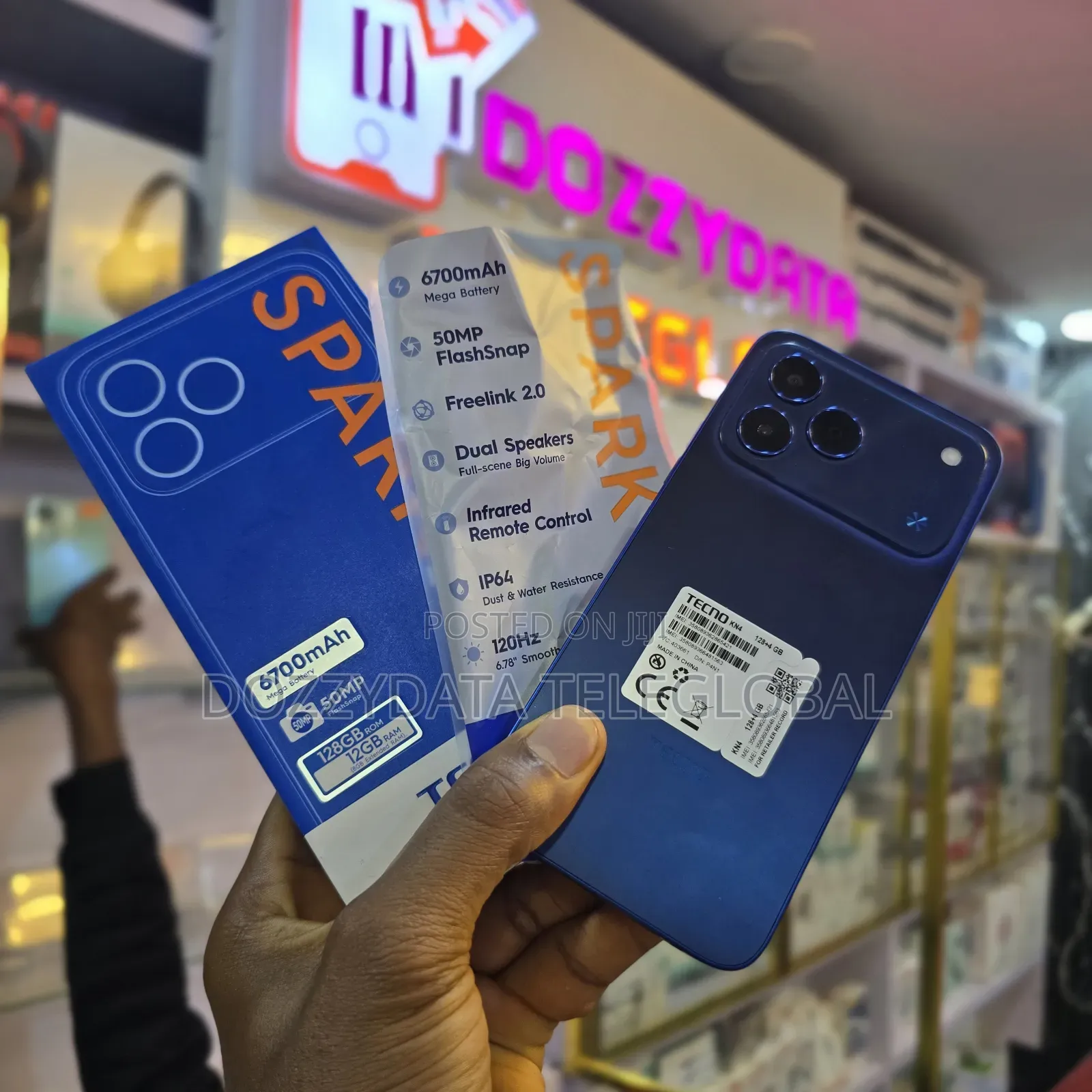 Tecno Spark 50 128 GB Blue