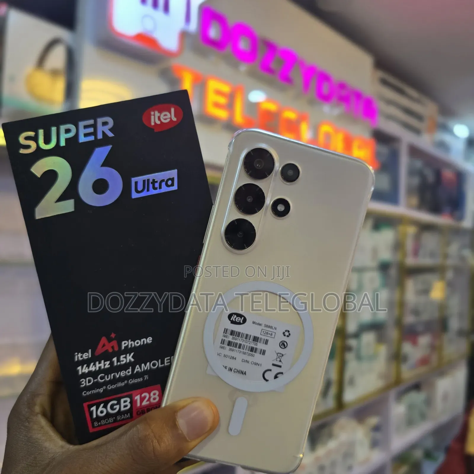 Itel S26 Ultra 128 GB Gold