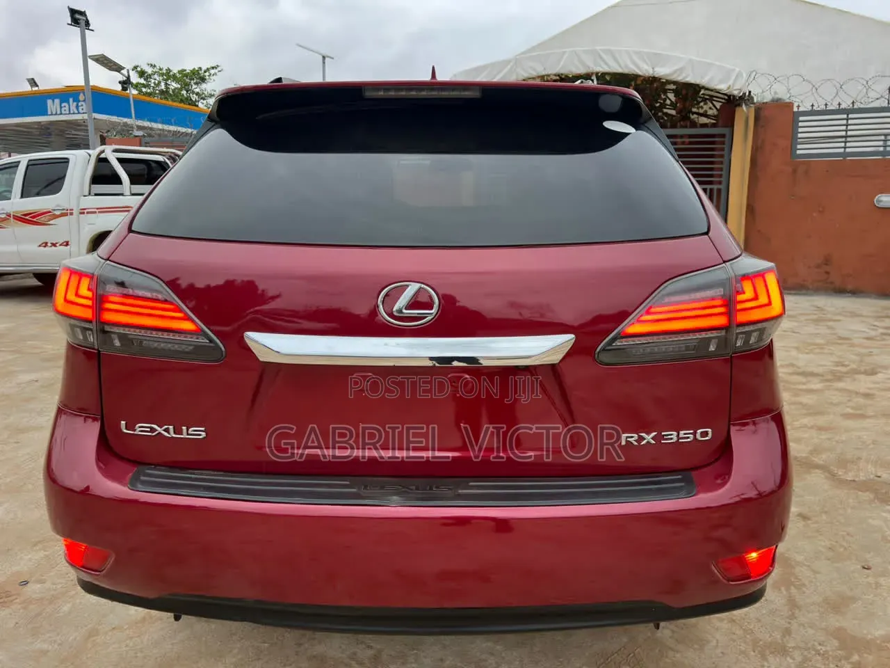 Lexus RX 350 AWD 2015 Red