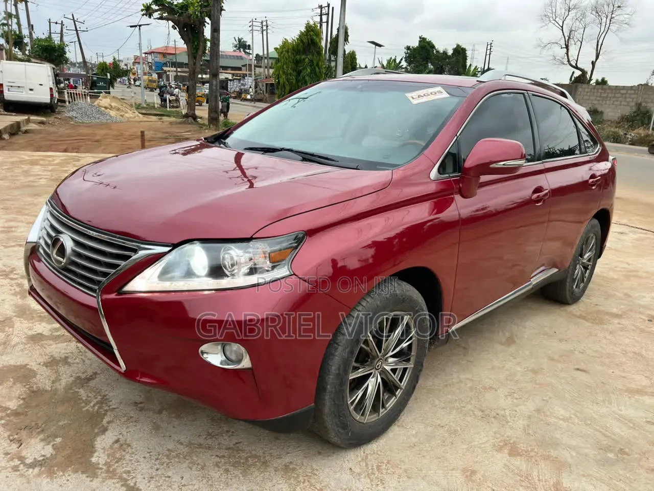 Lexus RX 350 AWD 2015 Red