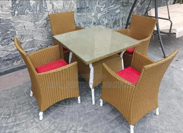 Brown Rattan Big Boy Outdoor Set