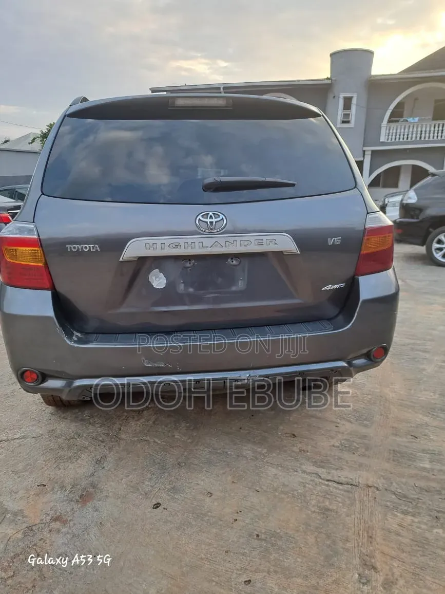 Toyota Highlander 2009 Gray