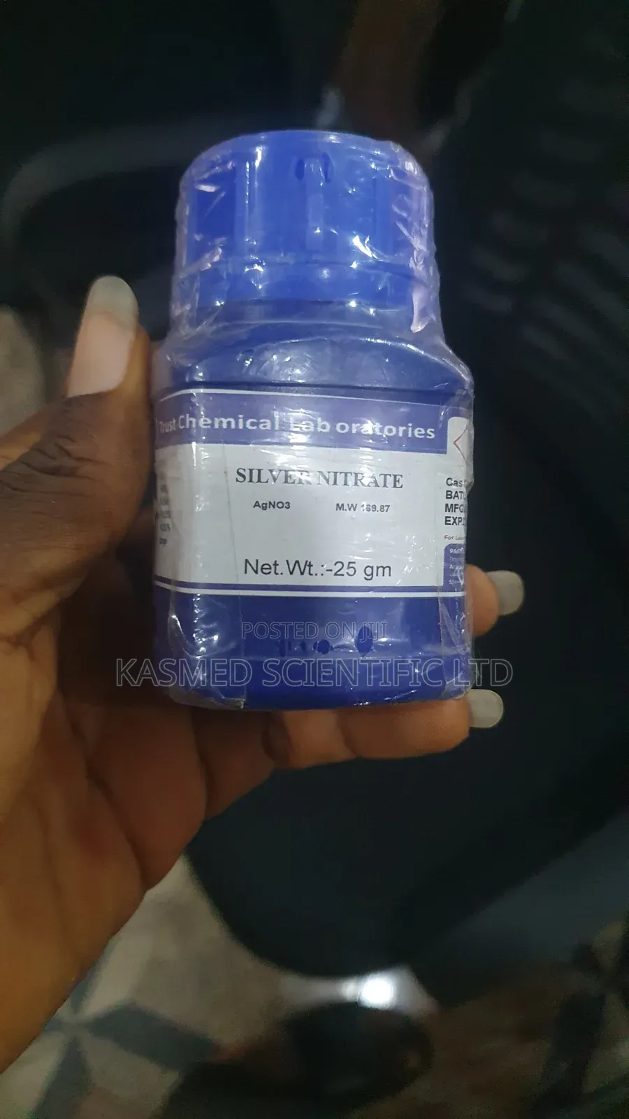 Silver Nitrate for Research Medical Laboratory