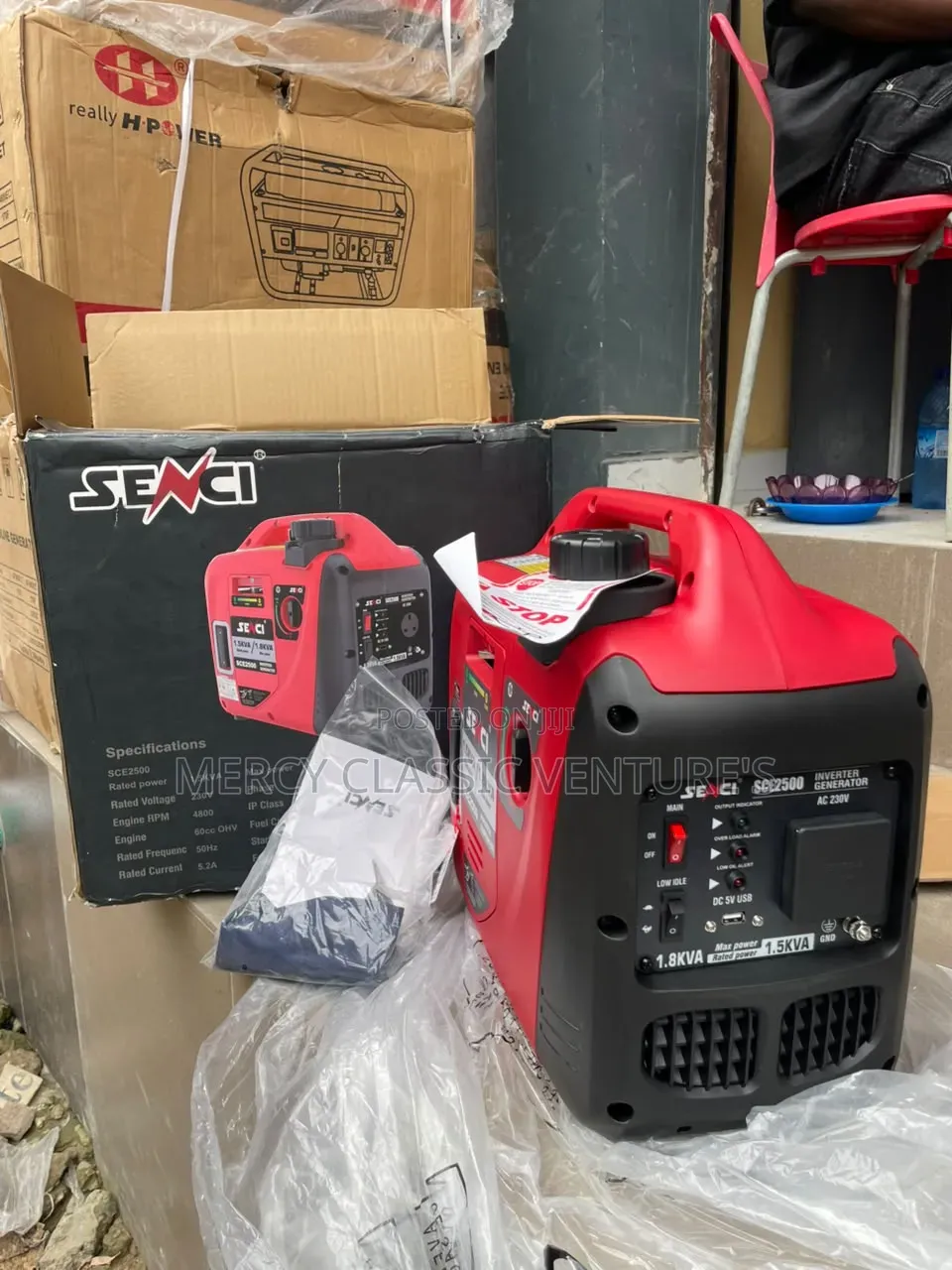Original Sci 1.8KVA Inverter Petrol Generator – Quiet, Reliable