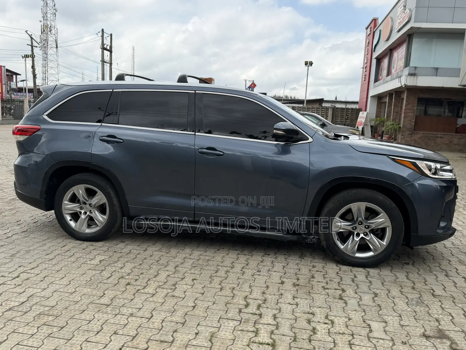 Toyota Highlander Limited 4dr SUV AWD (3.5L 6cyl 6A) 2015 Blue