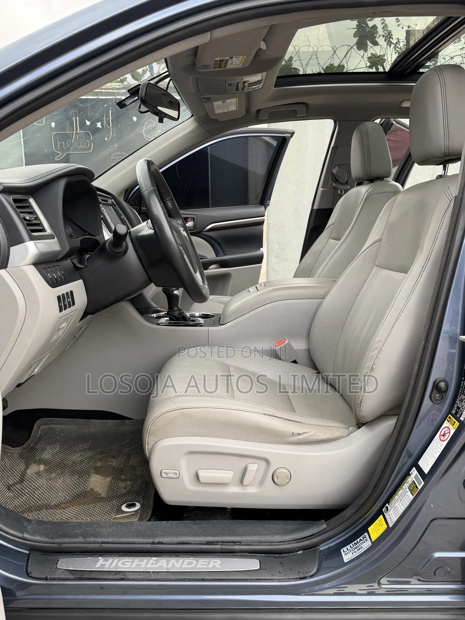Toyota Highlander Limited 4dr SUV AWD (3.5L 6cyl 6A) 2015 Blue