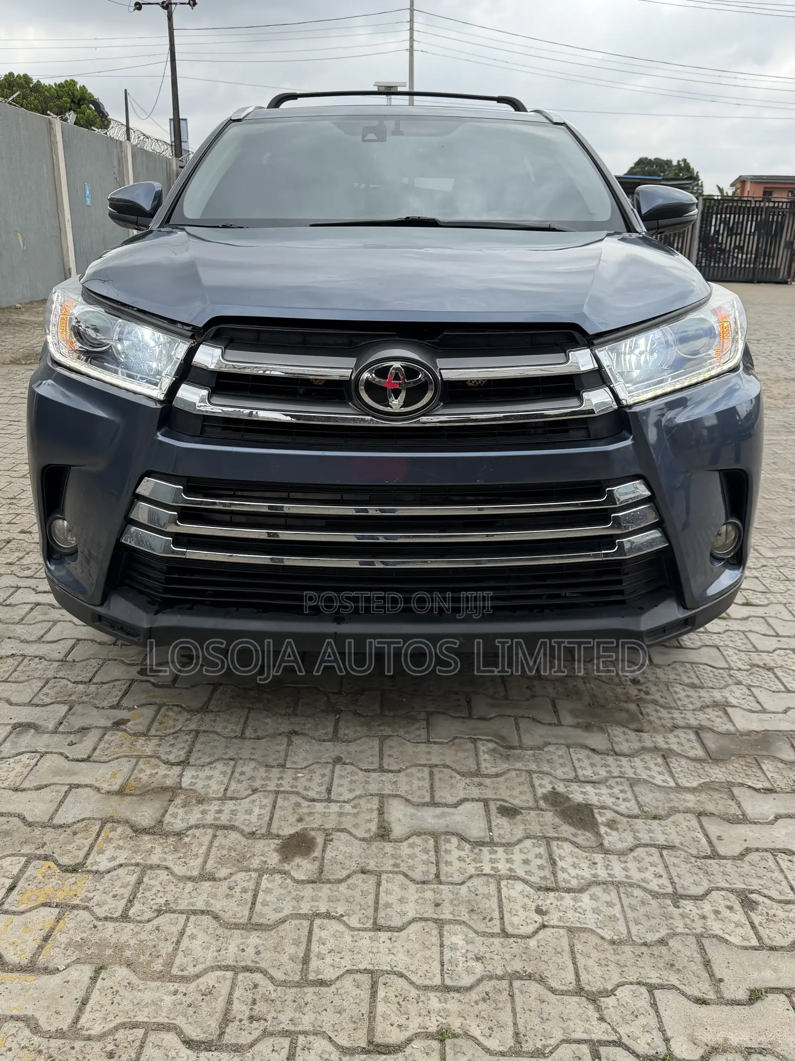 Toyota Highlander Limited 4dr SUV AWD (3.5L 6cyl 6A) 2015 Blue