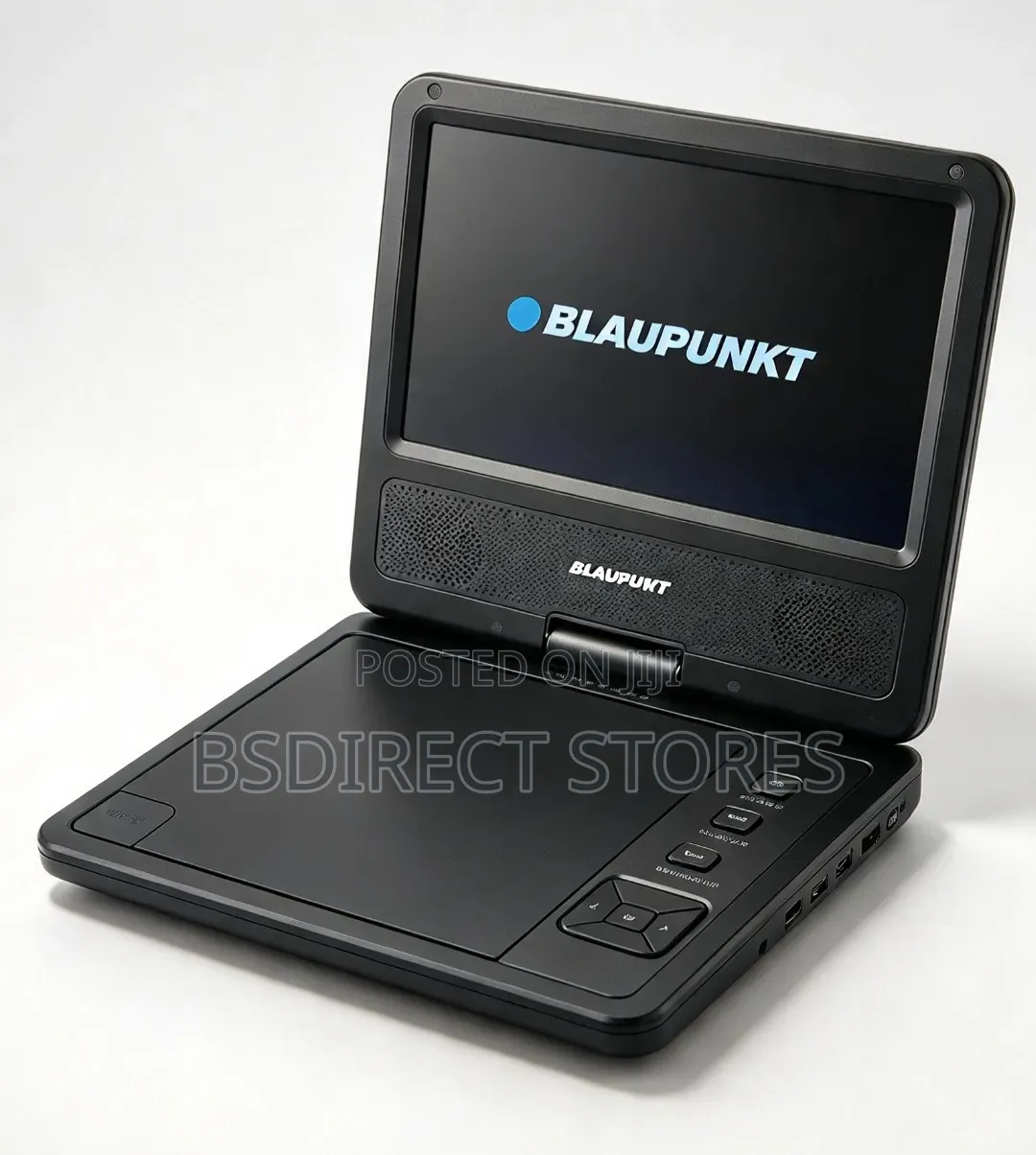 Blaupunkt 7 Inch LCD Rechargeable Portable DVD Player Black