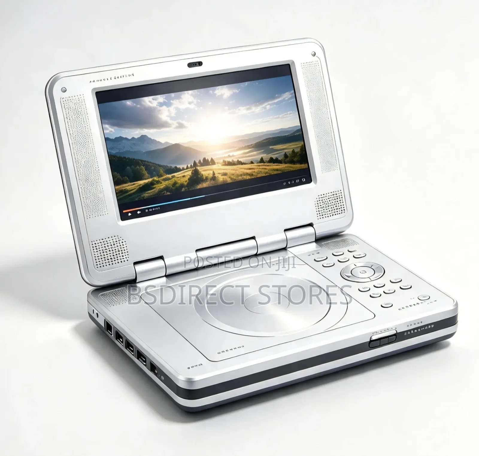 Acoustic Solutions DVD Rechargeable Portable DVD Player (7")