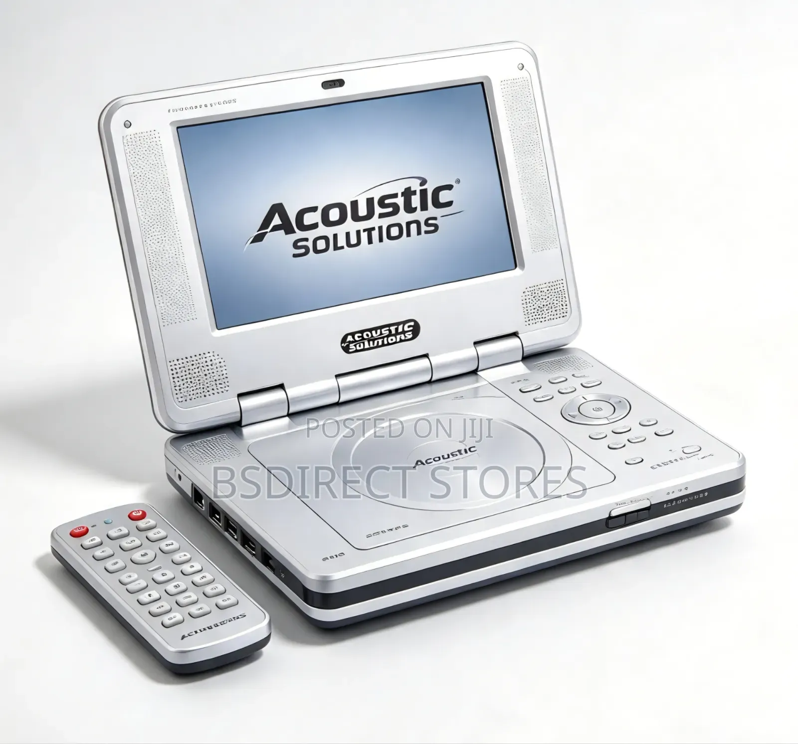 Acoustic Solutions DVD Rechargeable Portable DVD Player (7")