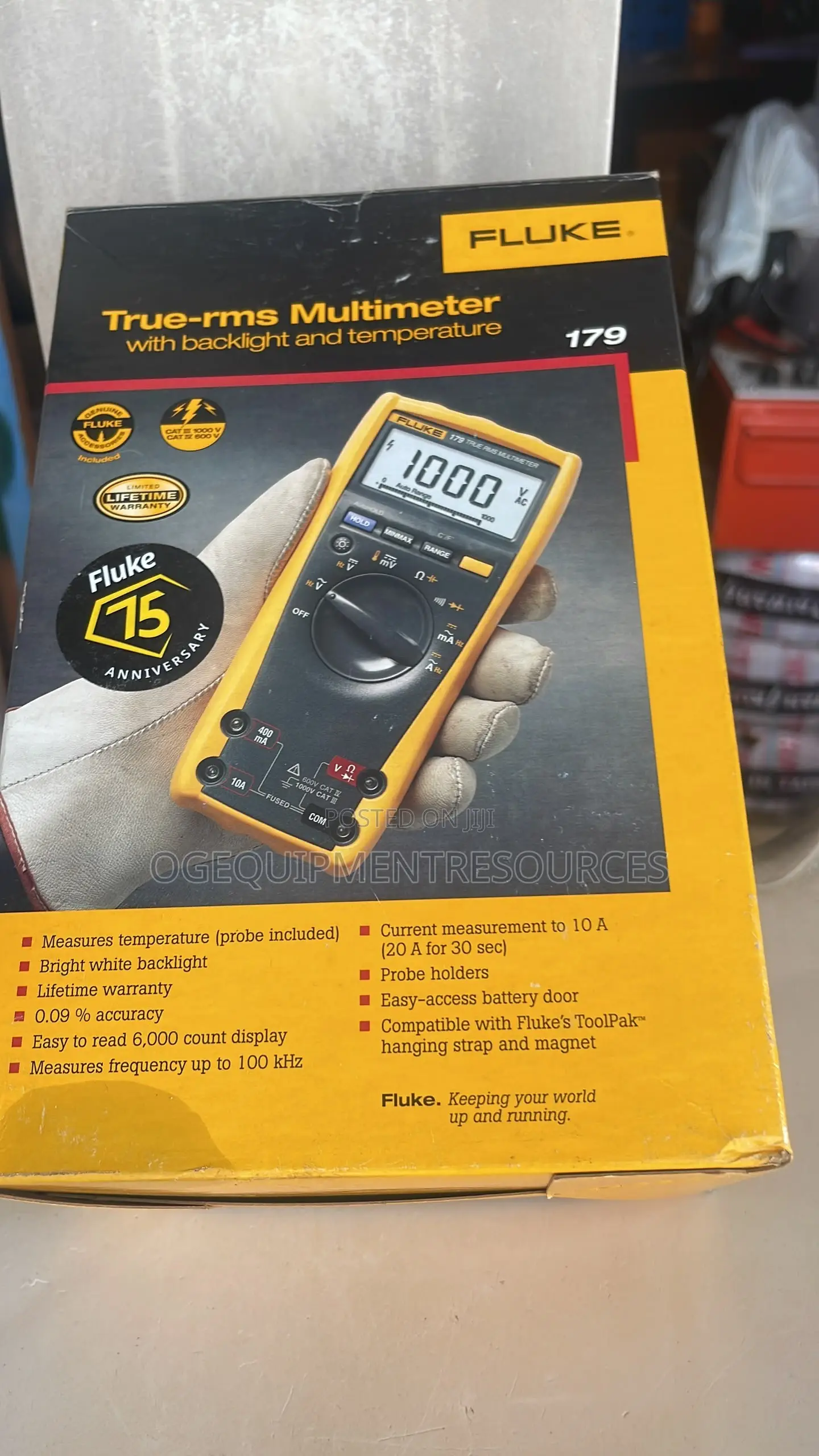 Fluke 179 True-RMS Digital Multimeter.