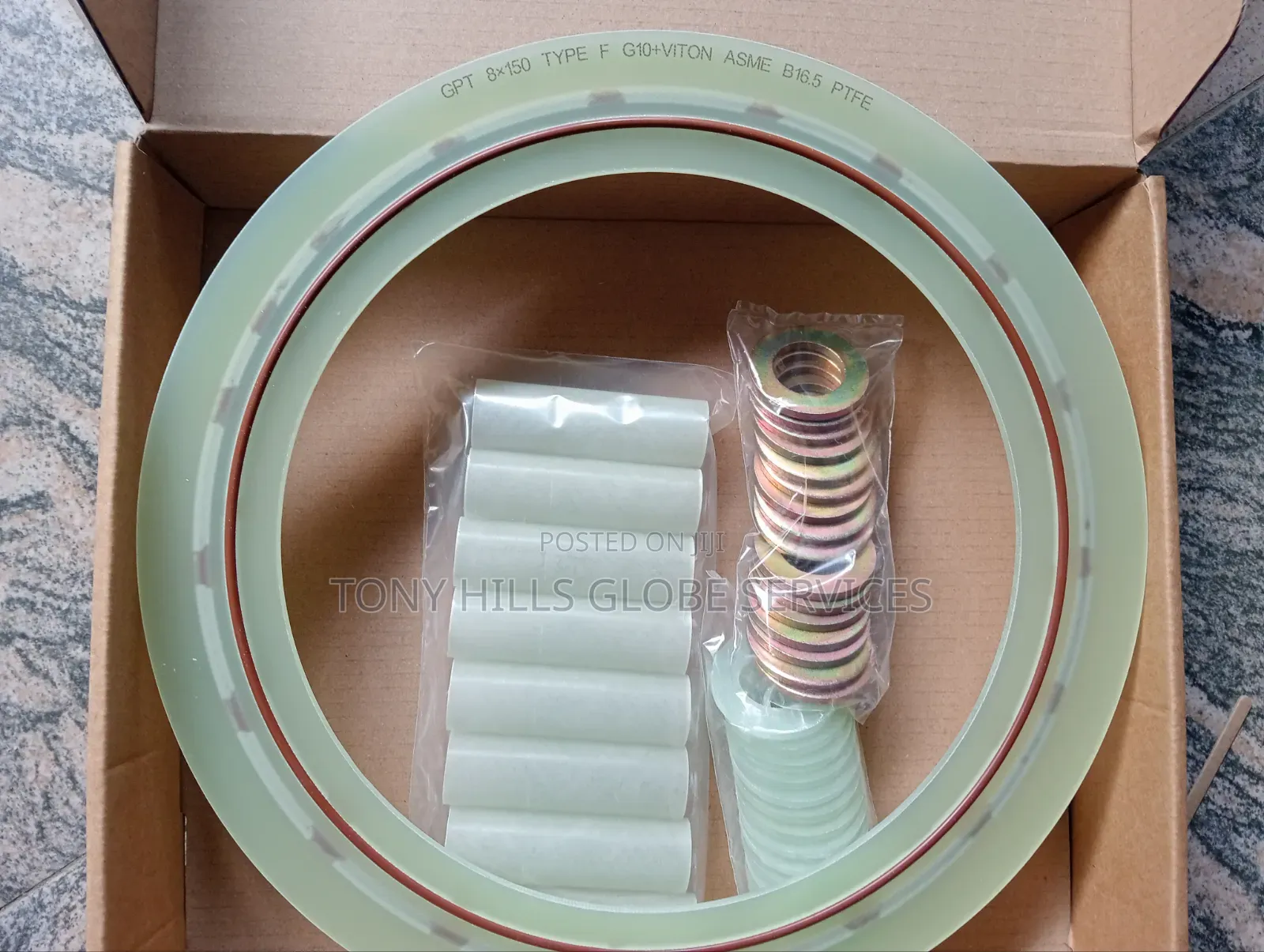 8x150 Flange Insolation Gasket PTFE