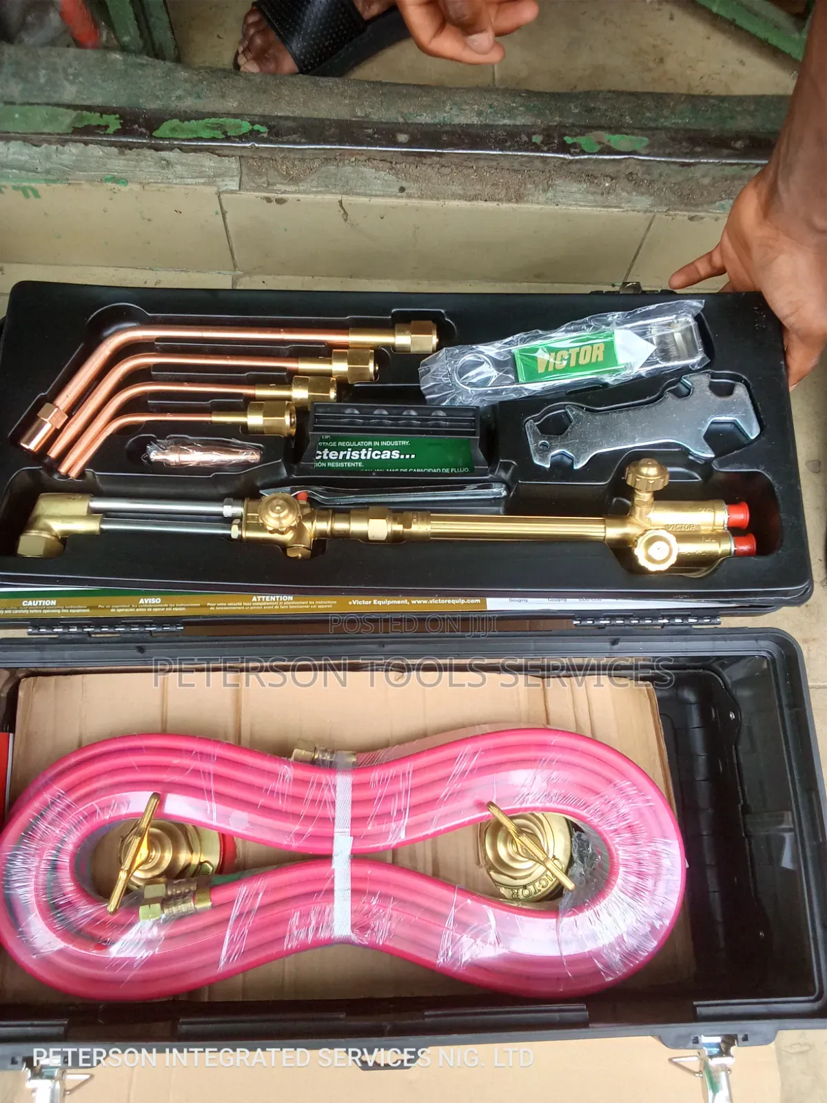 Complete Set Oxy-Acetylene Victor Cutting and Welding Outfit