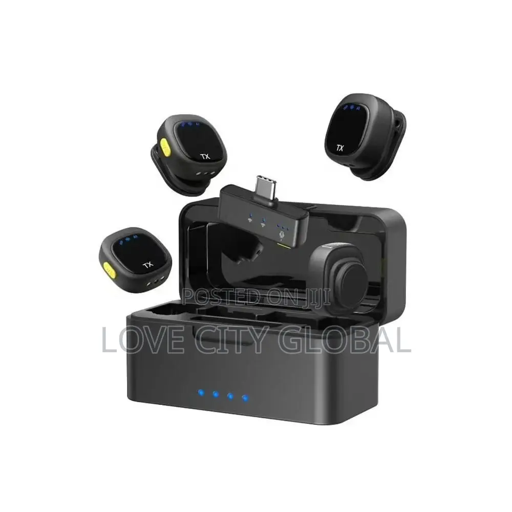 ULTRA MIC AI D07-4 Lavalier AI ANC Microphone for iPhone Android 50m
