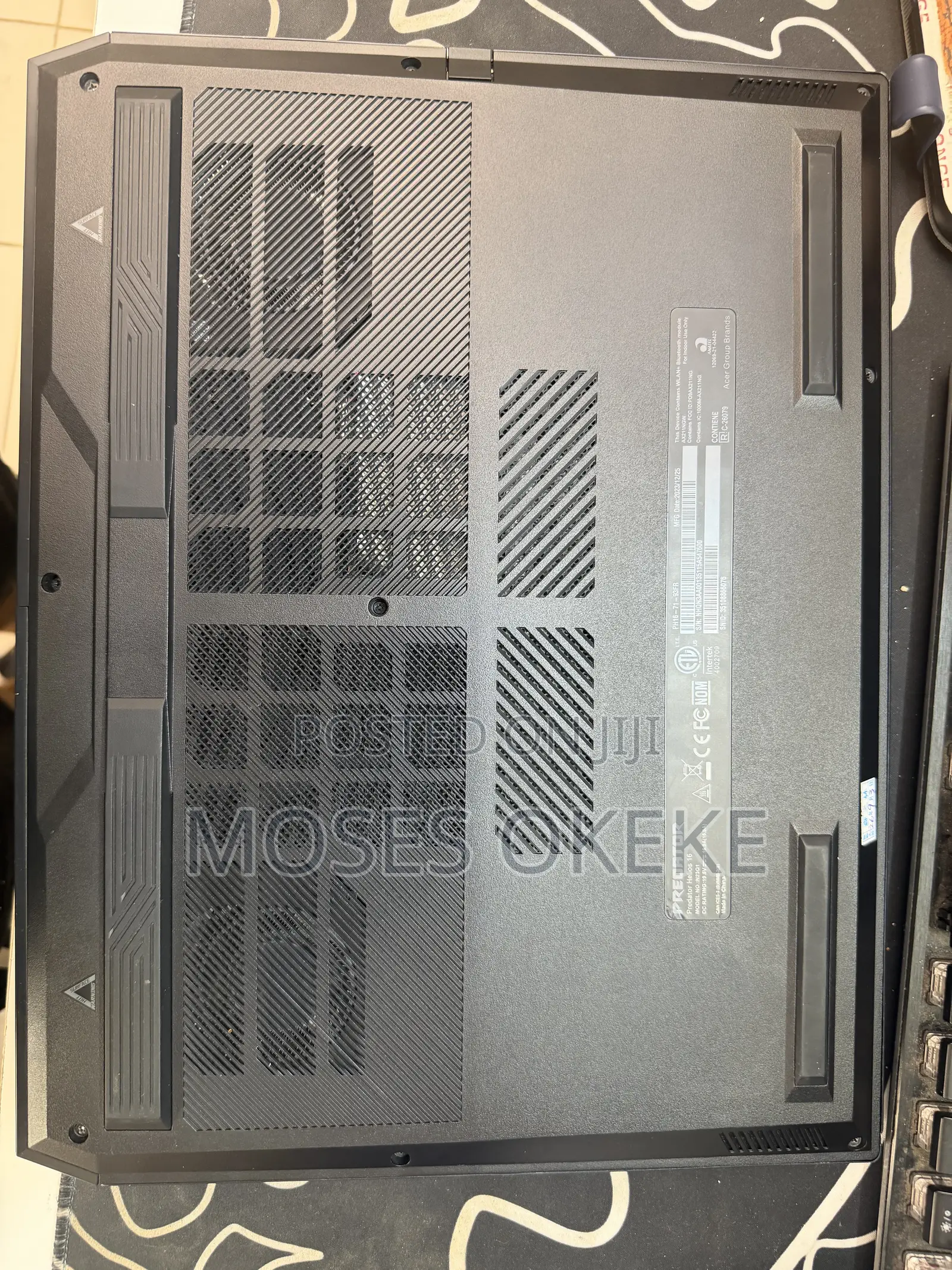 Laptop Acer Predator Helios Neo 16 16GB Intel Core i9 SSD 1T