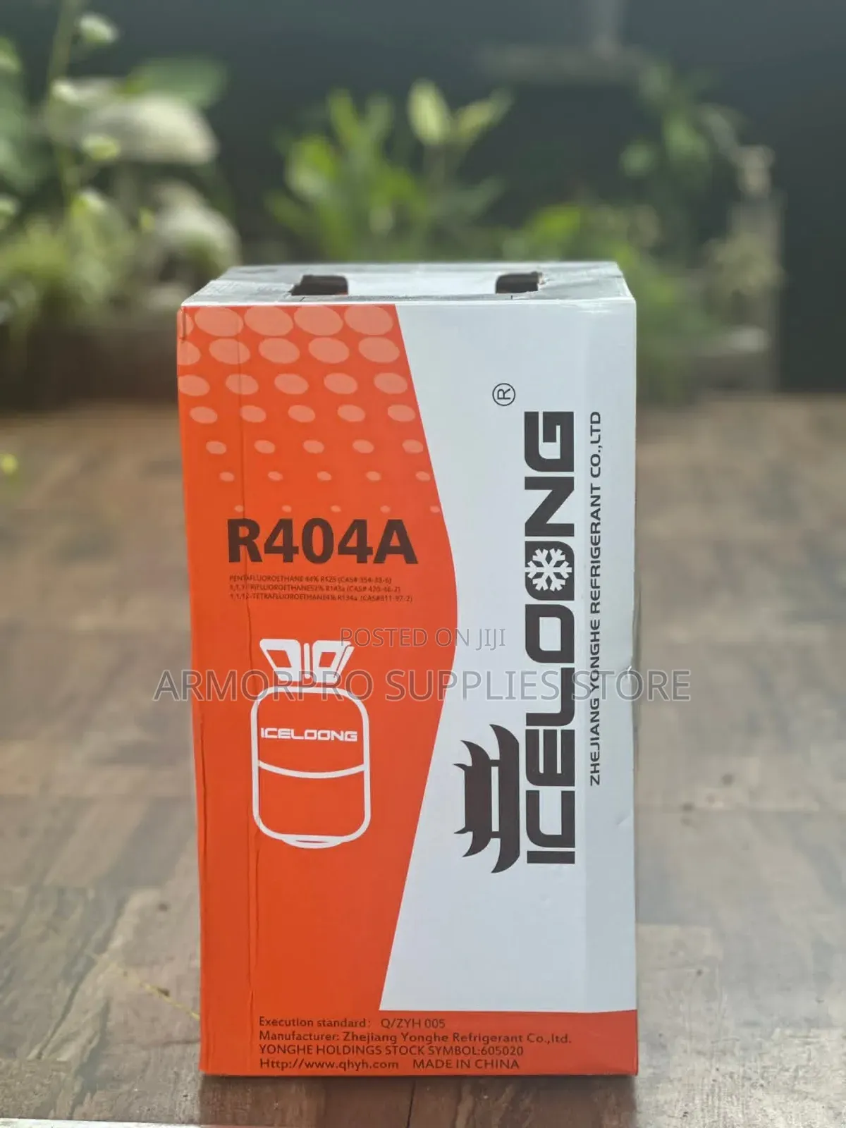 Icelong R404A Refrigerant Gas Cylinder Box Weighing 24 LBS (10.9 Kg)
