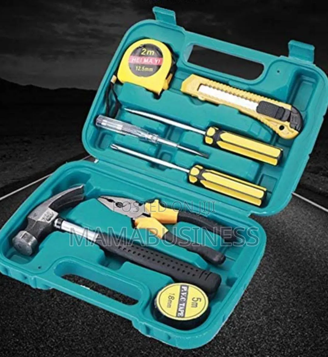 9pc Emergency Repair Tool Kit Box