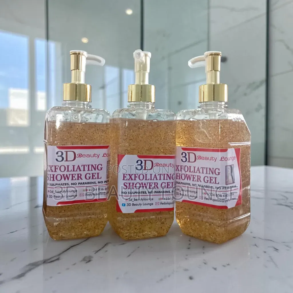 Exfoliating Whitening Shower Gel