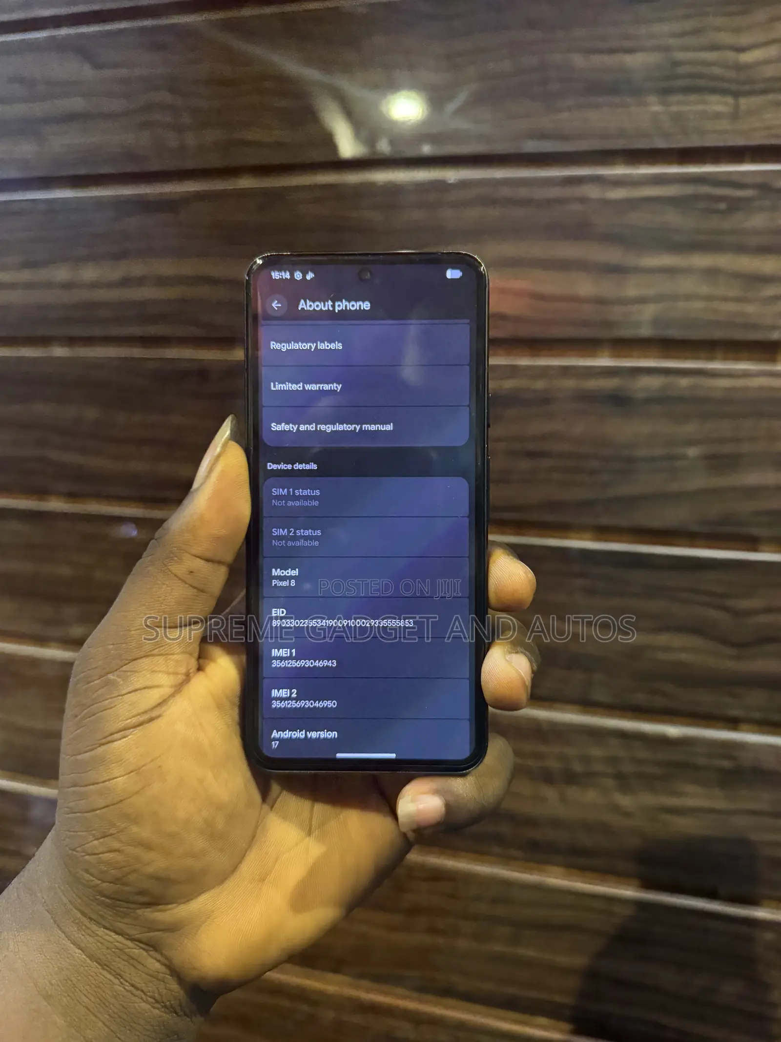 Google Pixel 8 256 GB Black