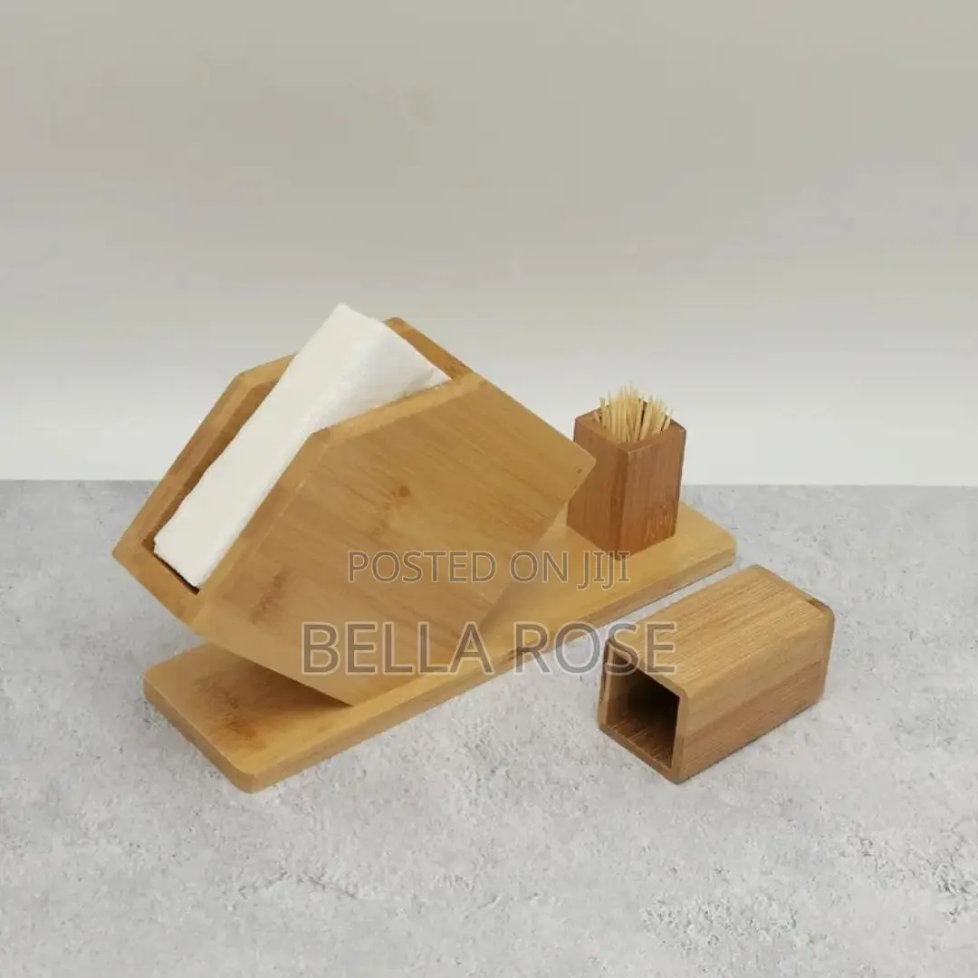 Bamboo Serviette Holder