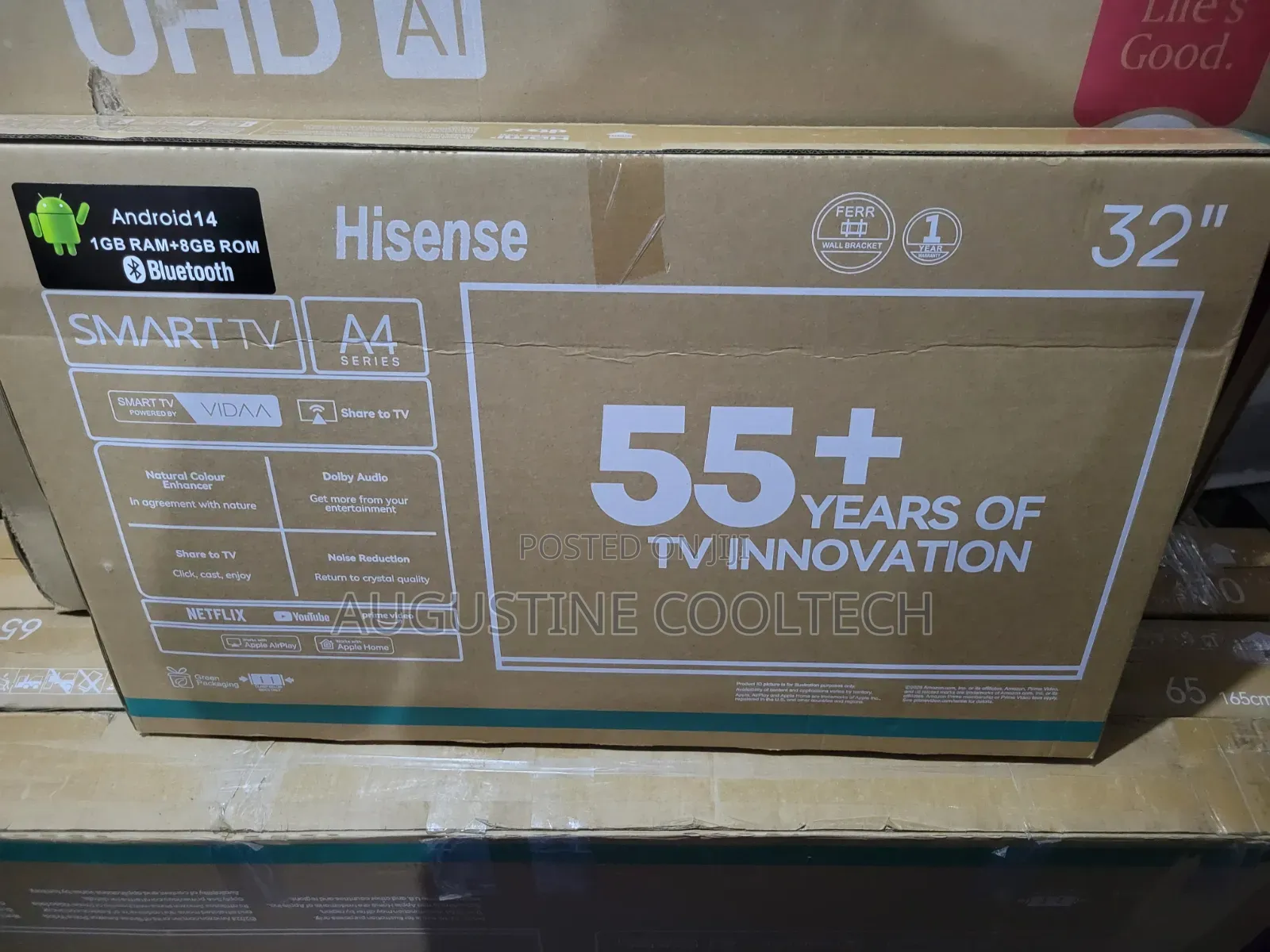 Brand New Hisense Android Smart 32"