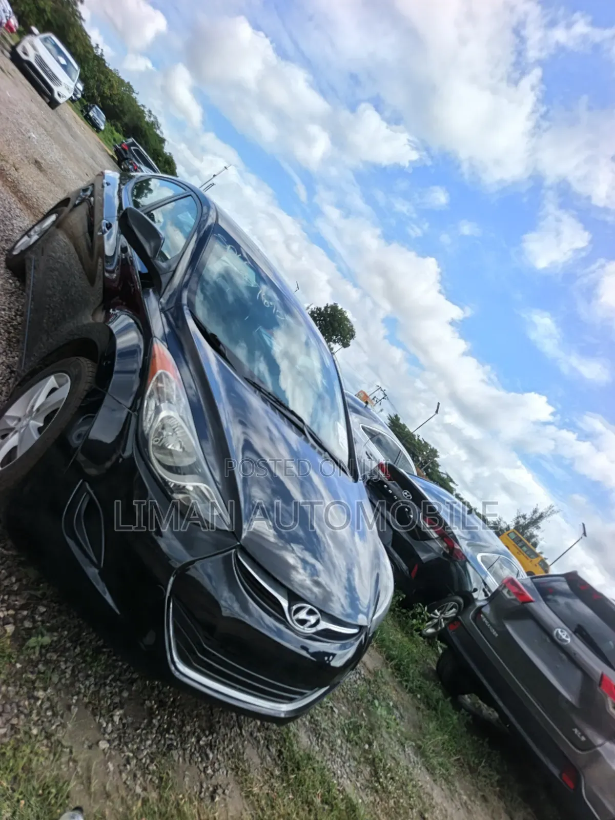 Hyundai Elantra GLS Sedan FWD (1.8L 4cyl 6A) 2013 Black