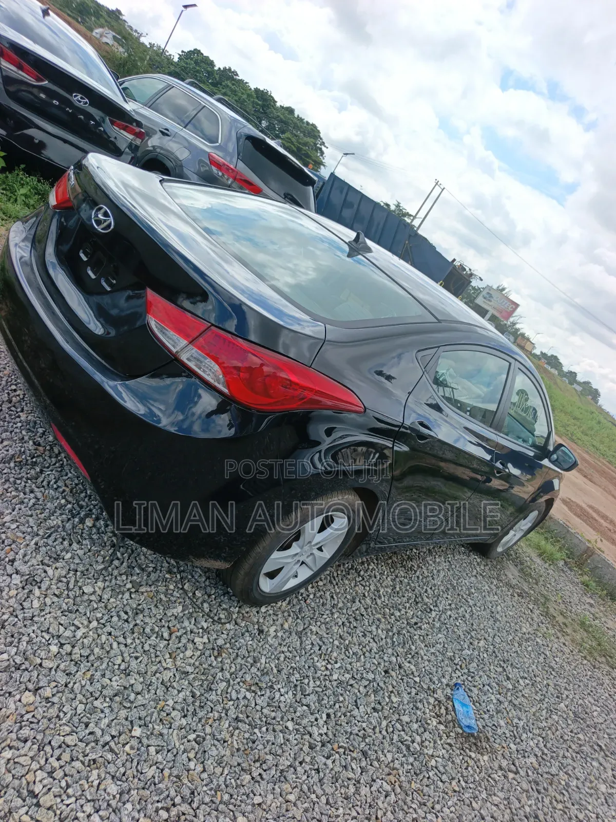 Hyundai Elantra GLS Sedan FWD (1.8L 4cyl 6A) 2013 Black