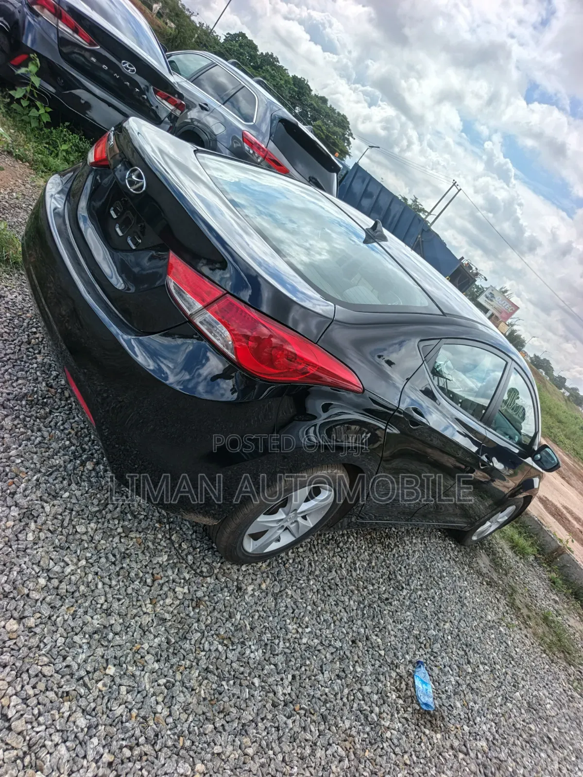 Hyundai Elantra GLS Sedan FWD (1.8L 4cyl 6A) 2013 Black
