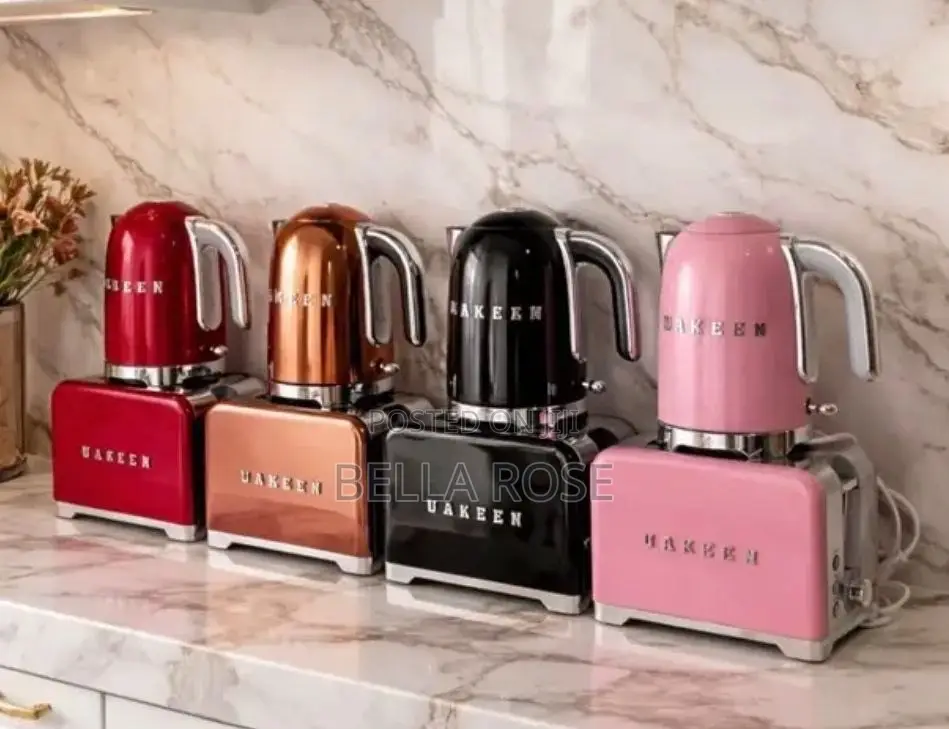 UAKEEN Toaster and Electric Kettle