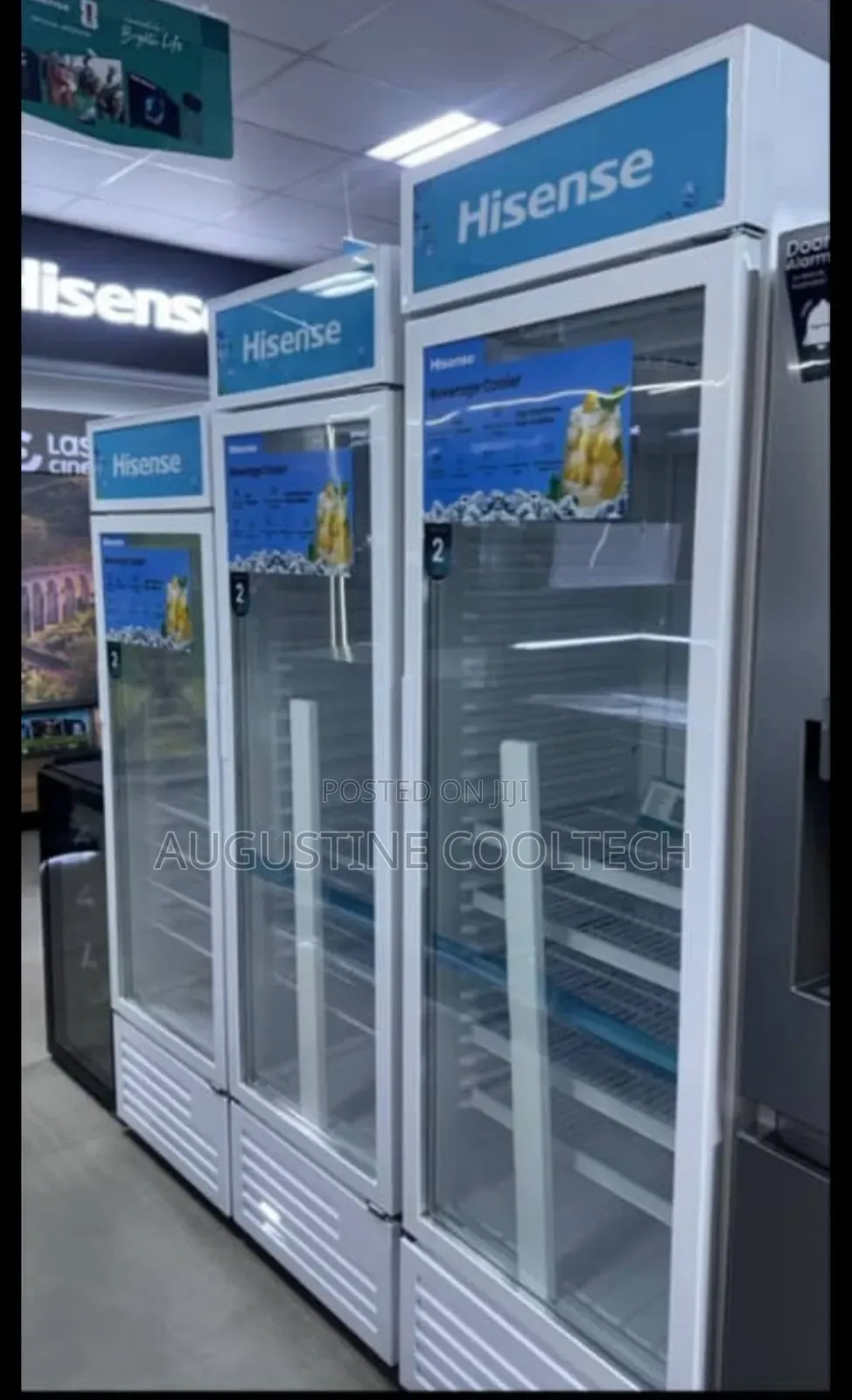 Brand New Hisense Chillers Available With 2years Warranty