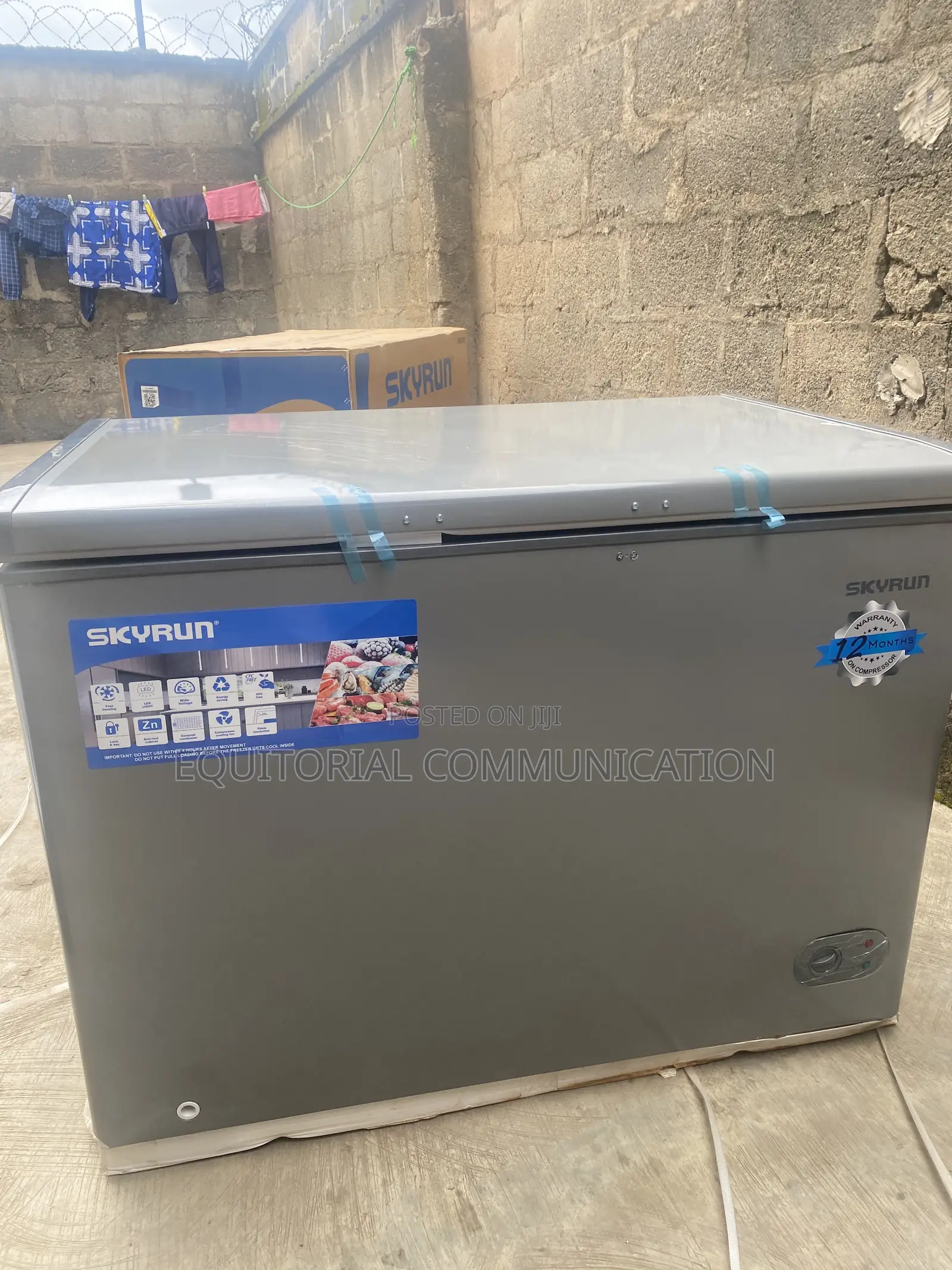 SKYRUN 300L Deep Storage Chest Freezer