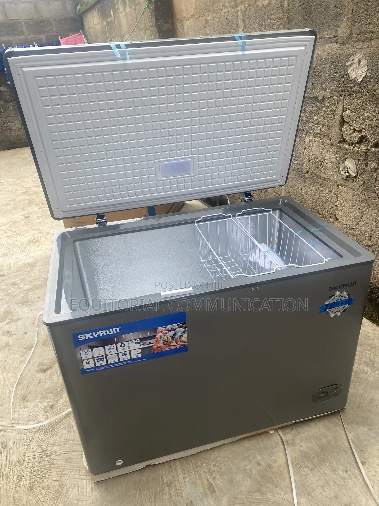 SKYRUN BD-300HNW 300L Spacious Deep Freezer