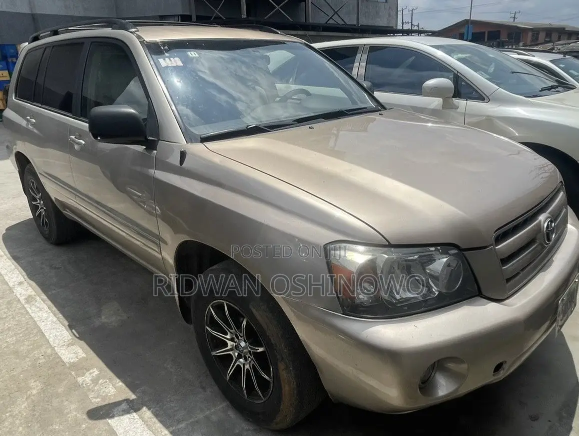 Toyota Highlander 2007 Gold