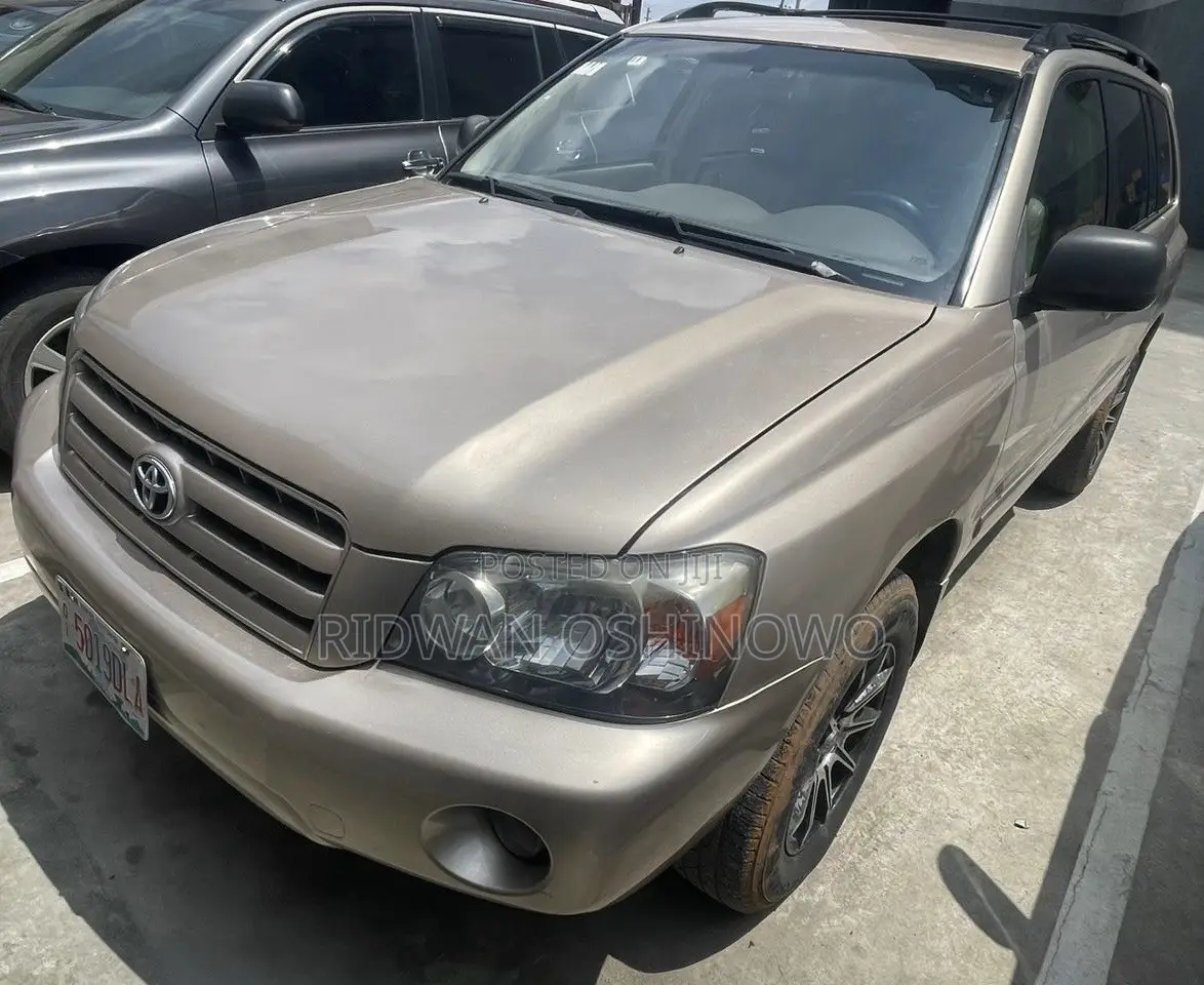 Toyota Highlander 2007 Gold