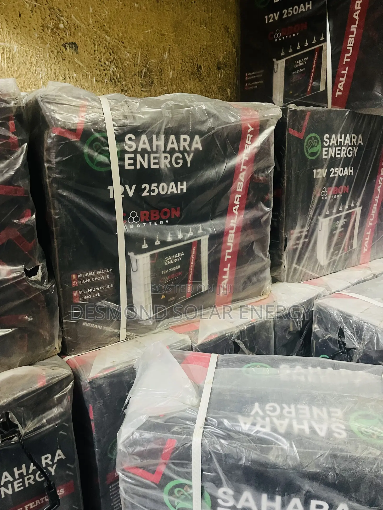 250ah 12v Sahara Solar Tubular Battery Is Now Available