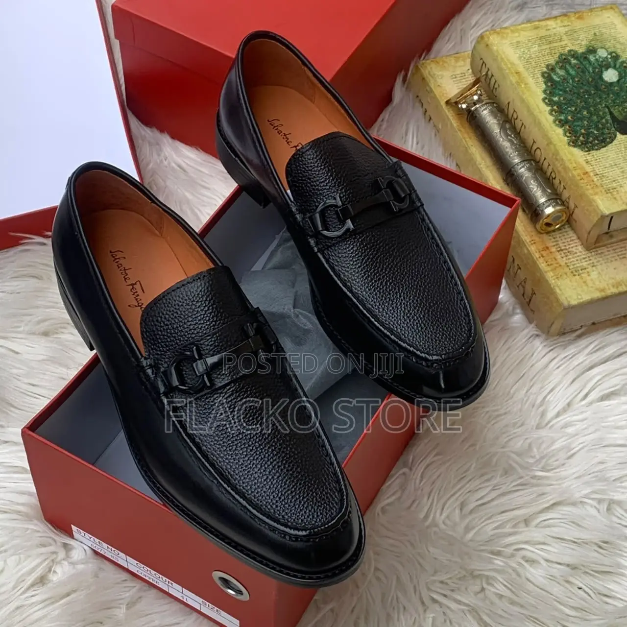 Premium Salvatore Ferragamo Real Leather Shoes