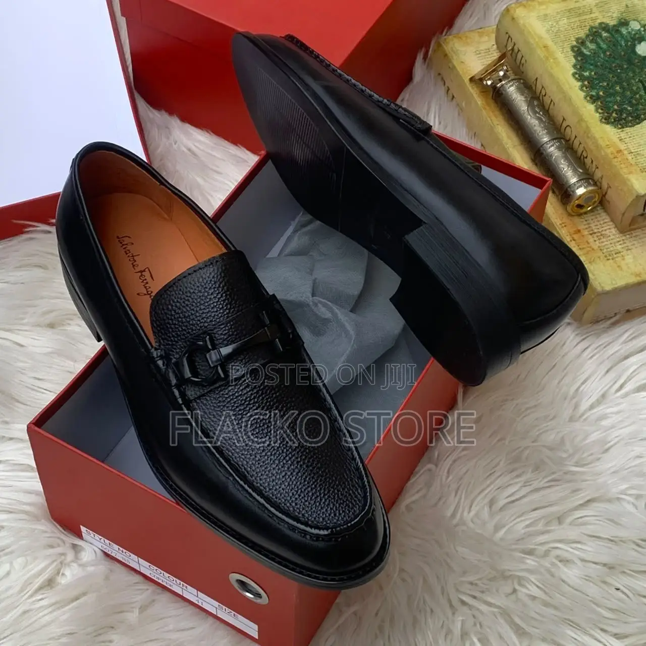 Premium Salvatore Ferragamo Real Leather Shoes
