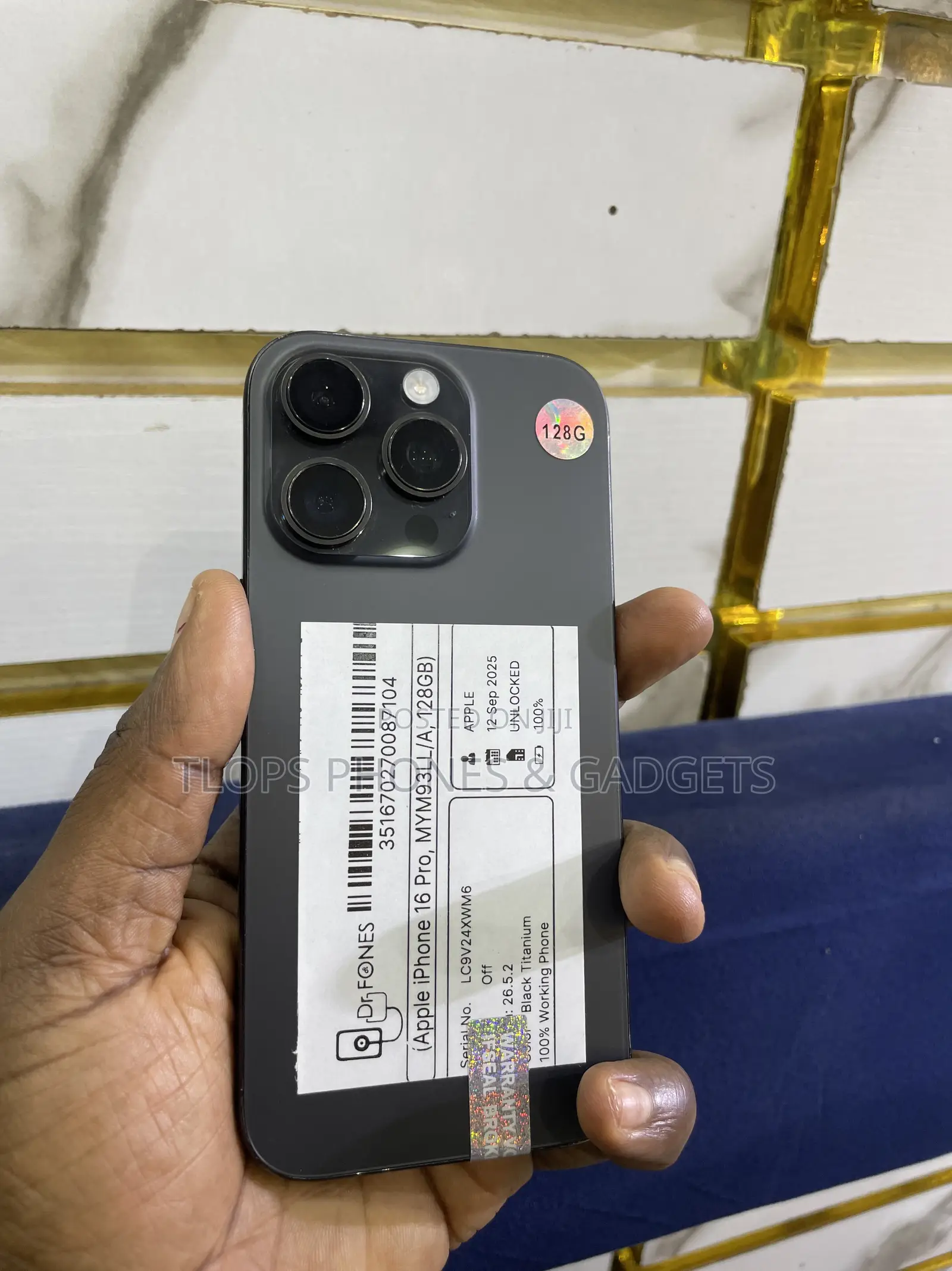 Apple iPhone 16 Pro 128 GB Black