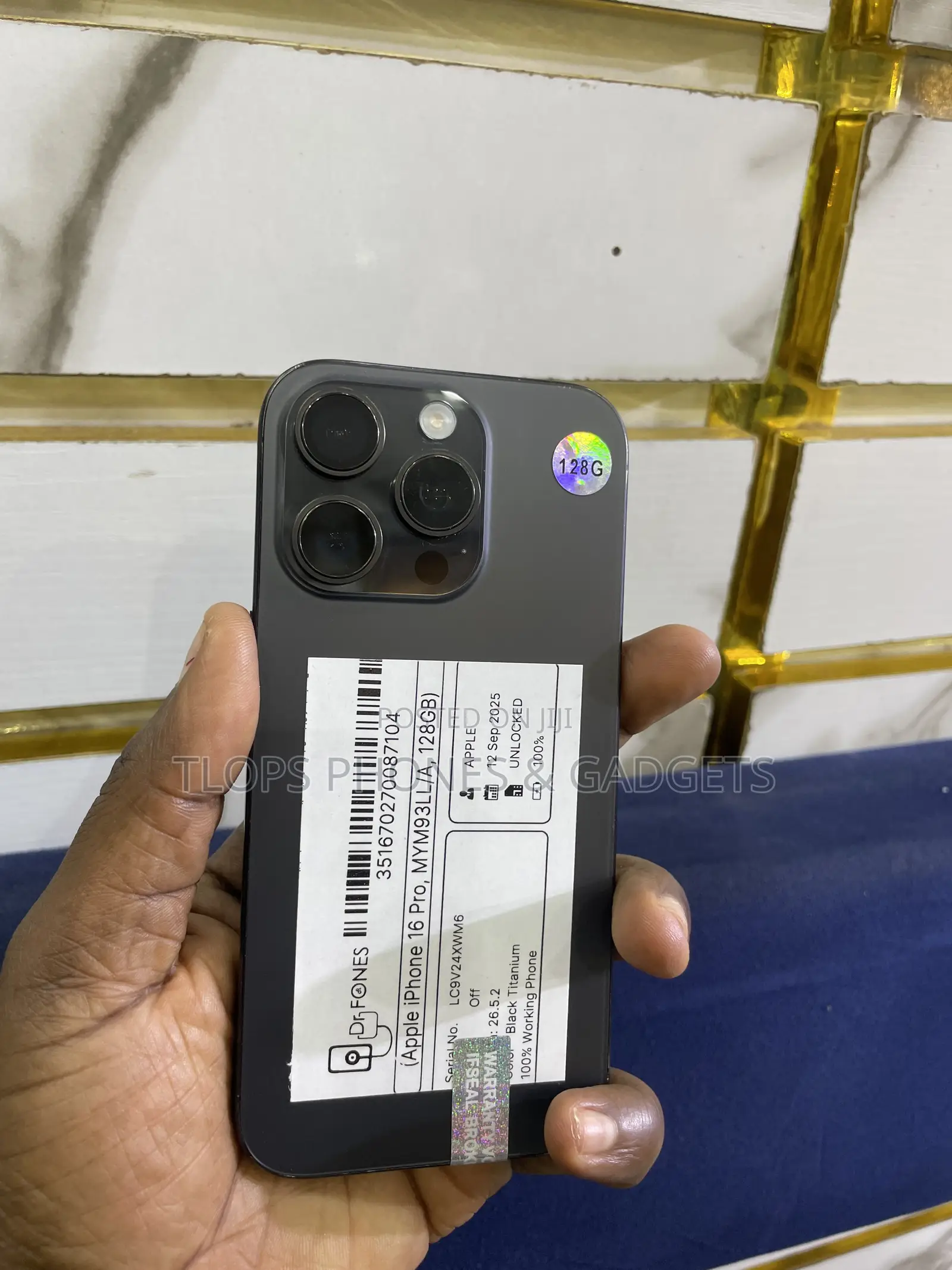 Apple iPhone 16 Pro 128 GB Black