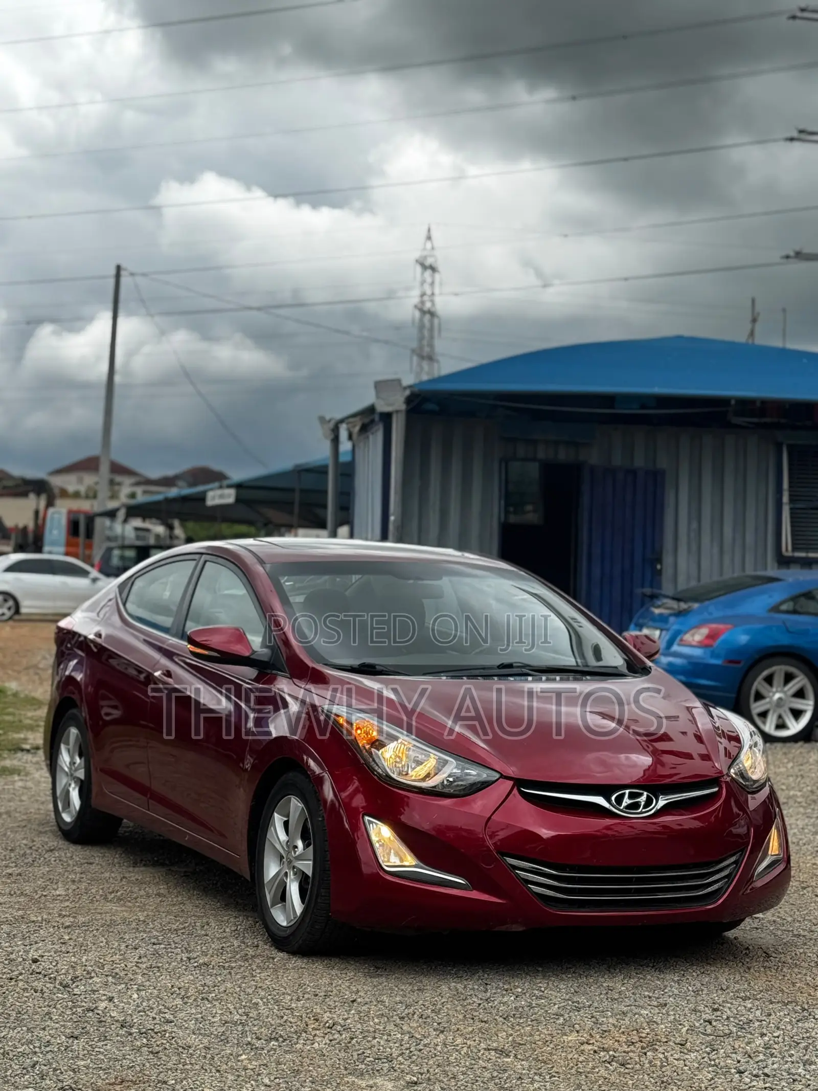 Hyundai Elantra Limited 4dr Sedan (1.8L 4cyl 6A) 2015 Burgundy