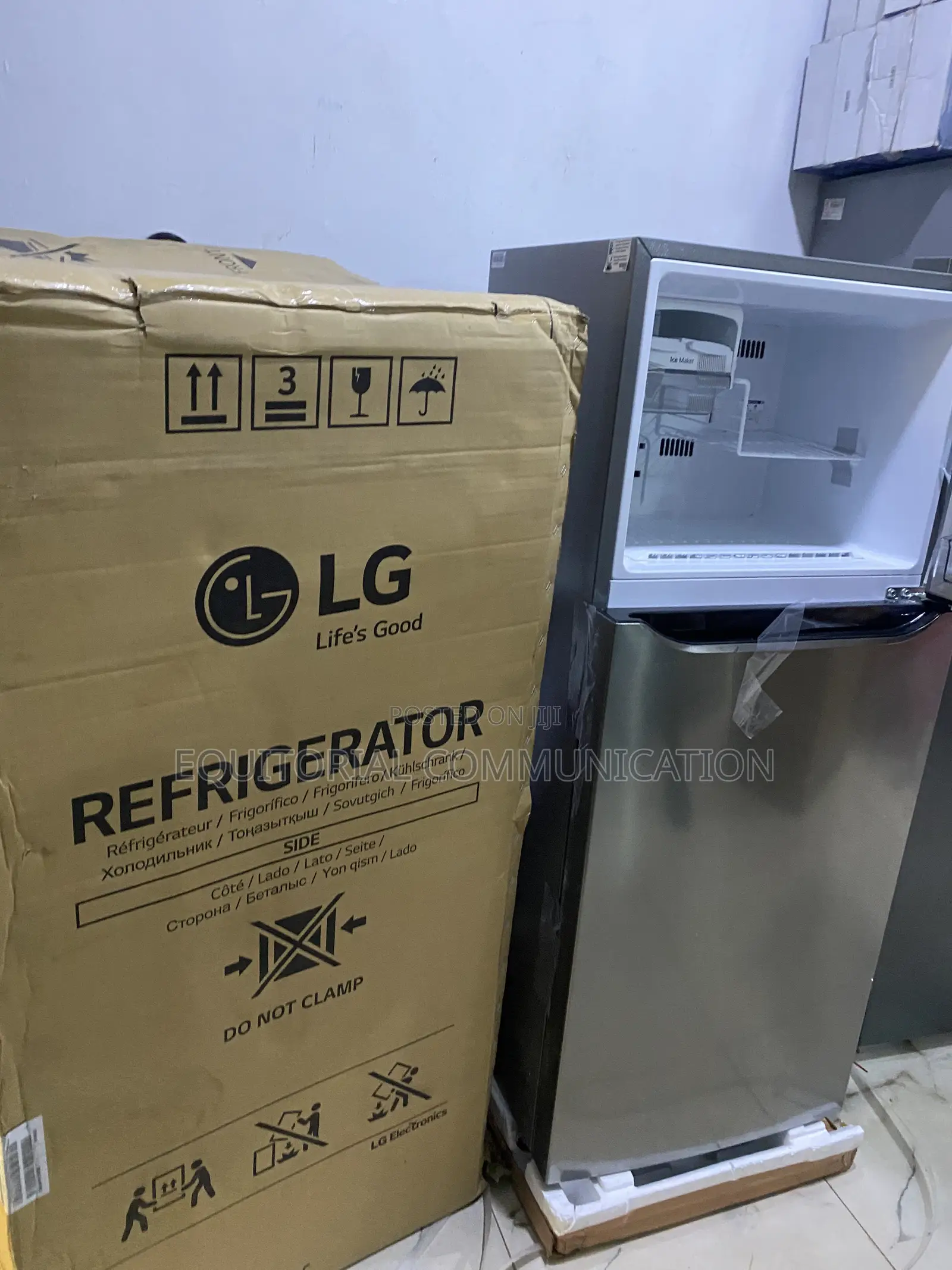 LG Gl-C252slbb 230v Food Storage Fridge 260l