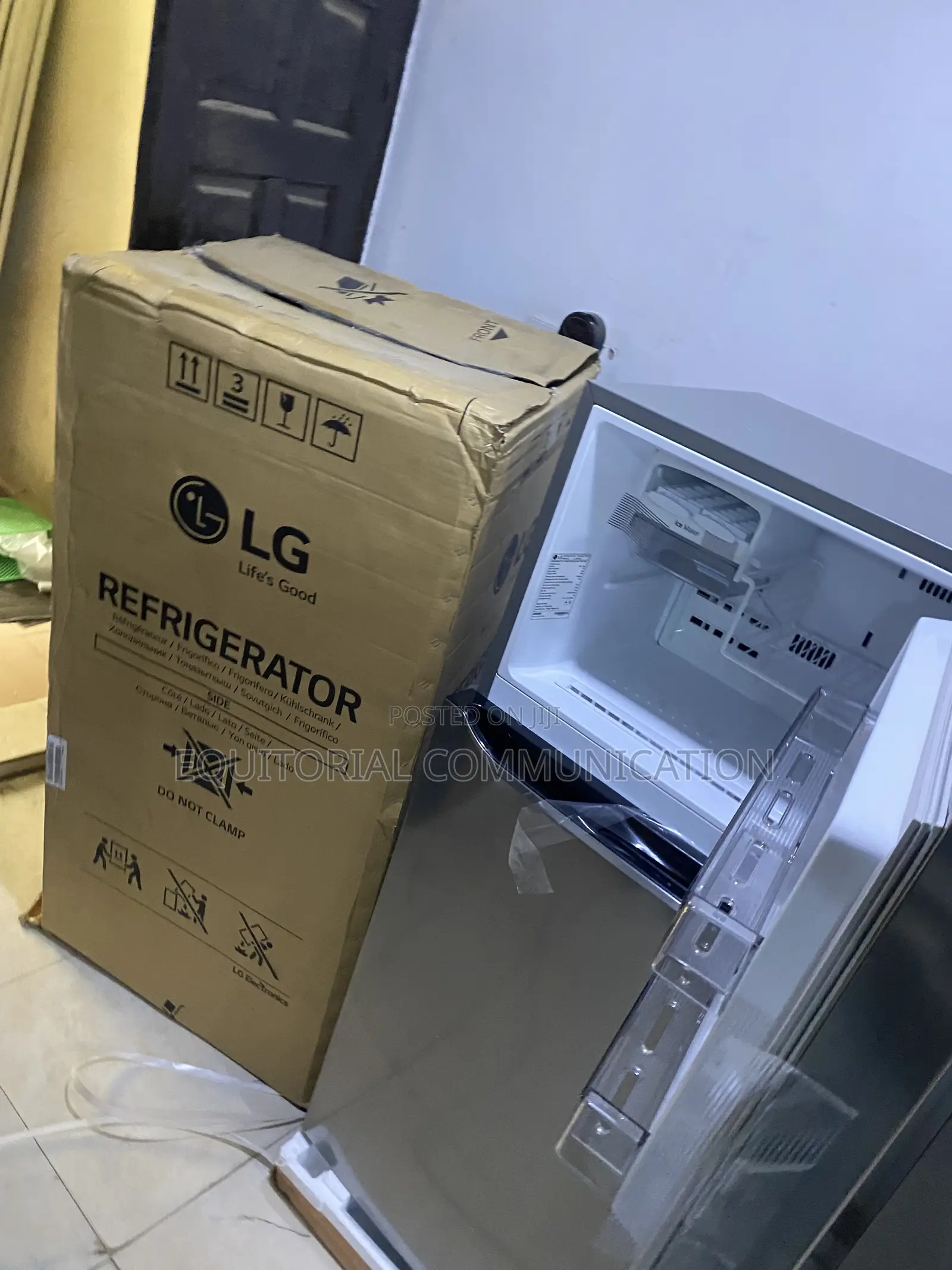 LG Gl-C252slbb 230v Food Storage Fridge 260l