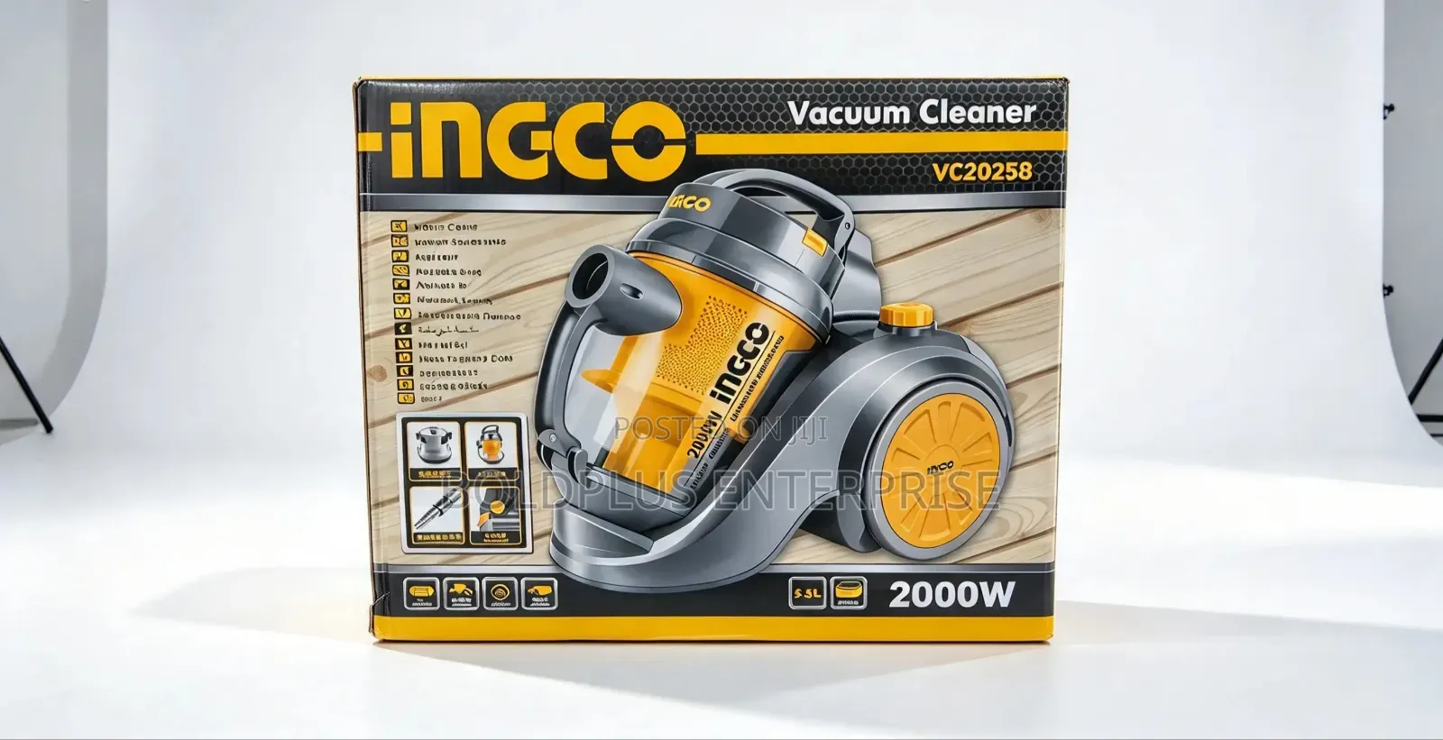 2000 Watts Ingco Vacuum Cleaner Machine