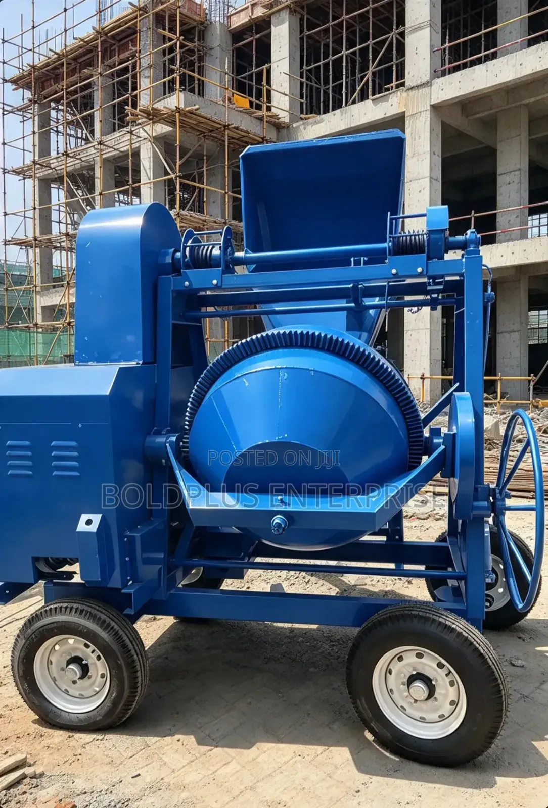 650L Concrete Mixer With Hoist