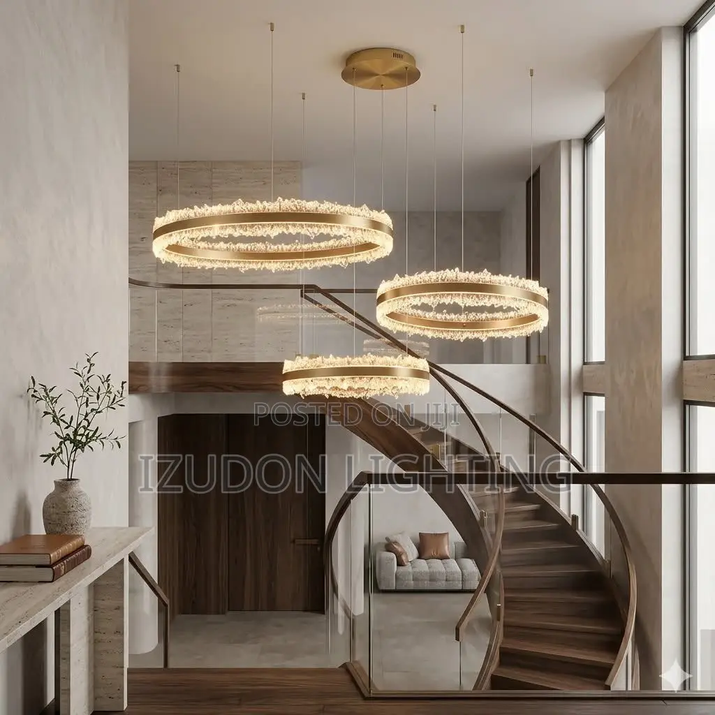 Luxury Big LED Chandelier for Your Parlor