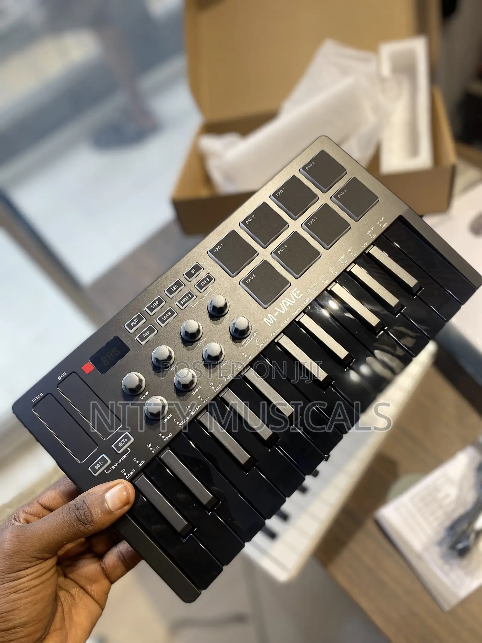 M-Vave Smk25 Midi Keyboard Controller 25 Keys
