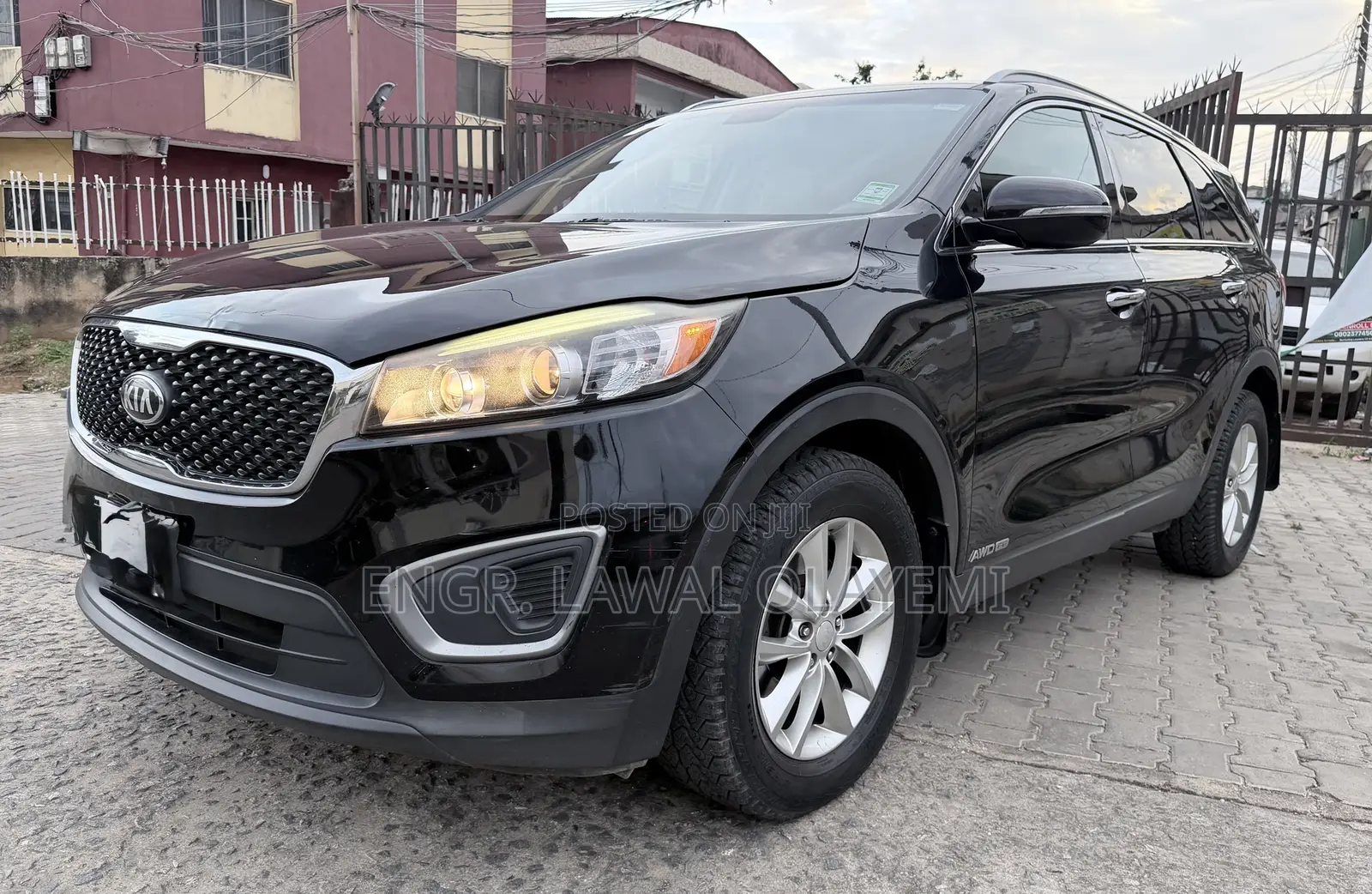 Kia Sorento LX 4dr SUV (2.4L 4cyl 6A) 2015 Black