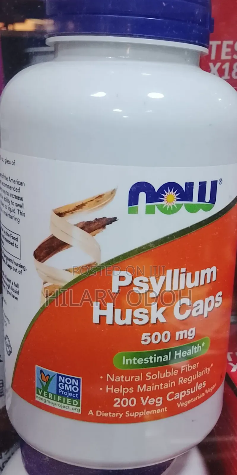 NOW Psyllium Husk 500 Mg